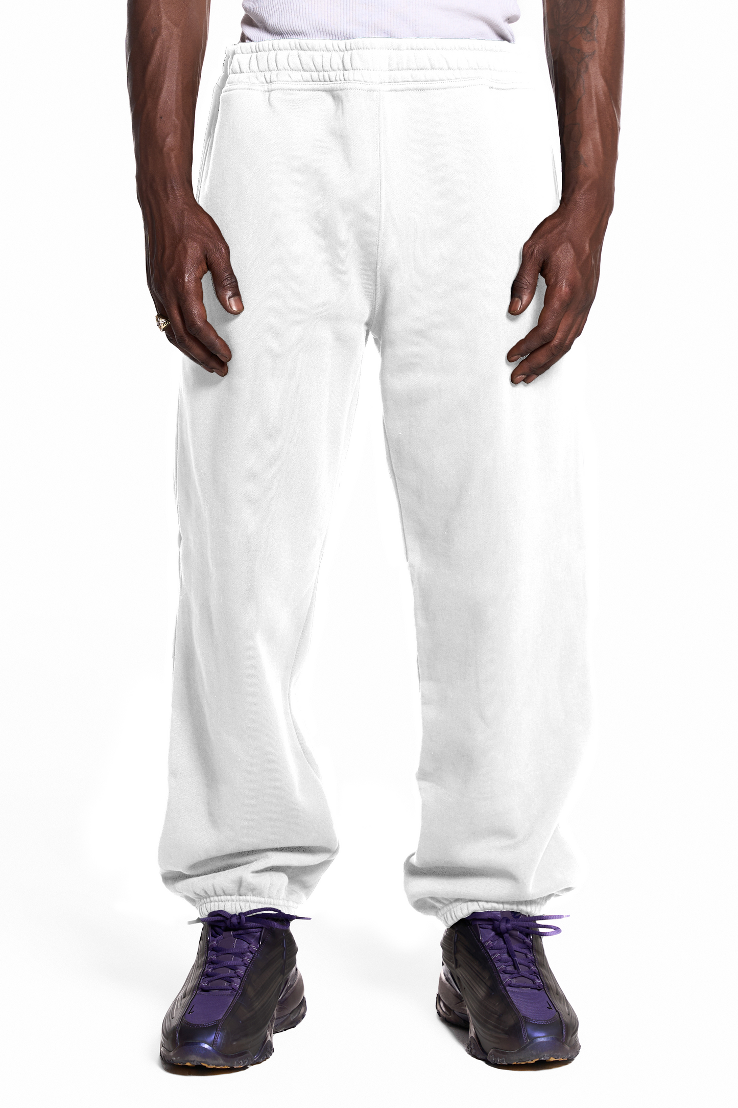 450GSM Cotton Sweatpants Cuffed