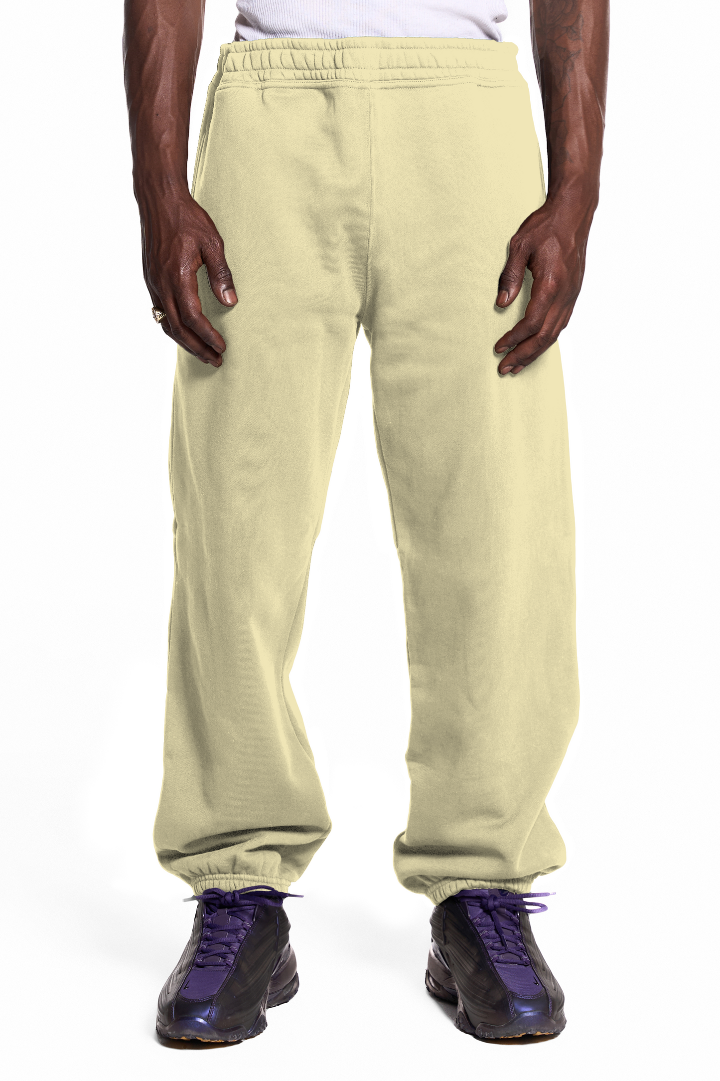 450GSM Cotton Sweatpants Cuffed