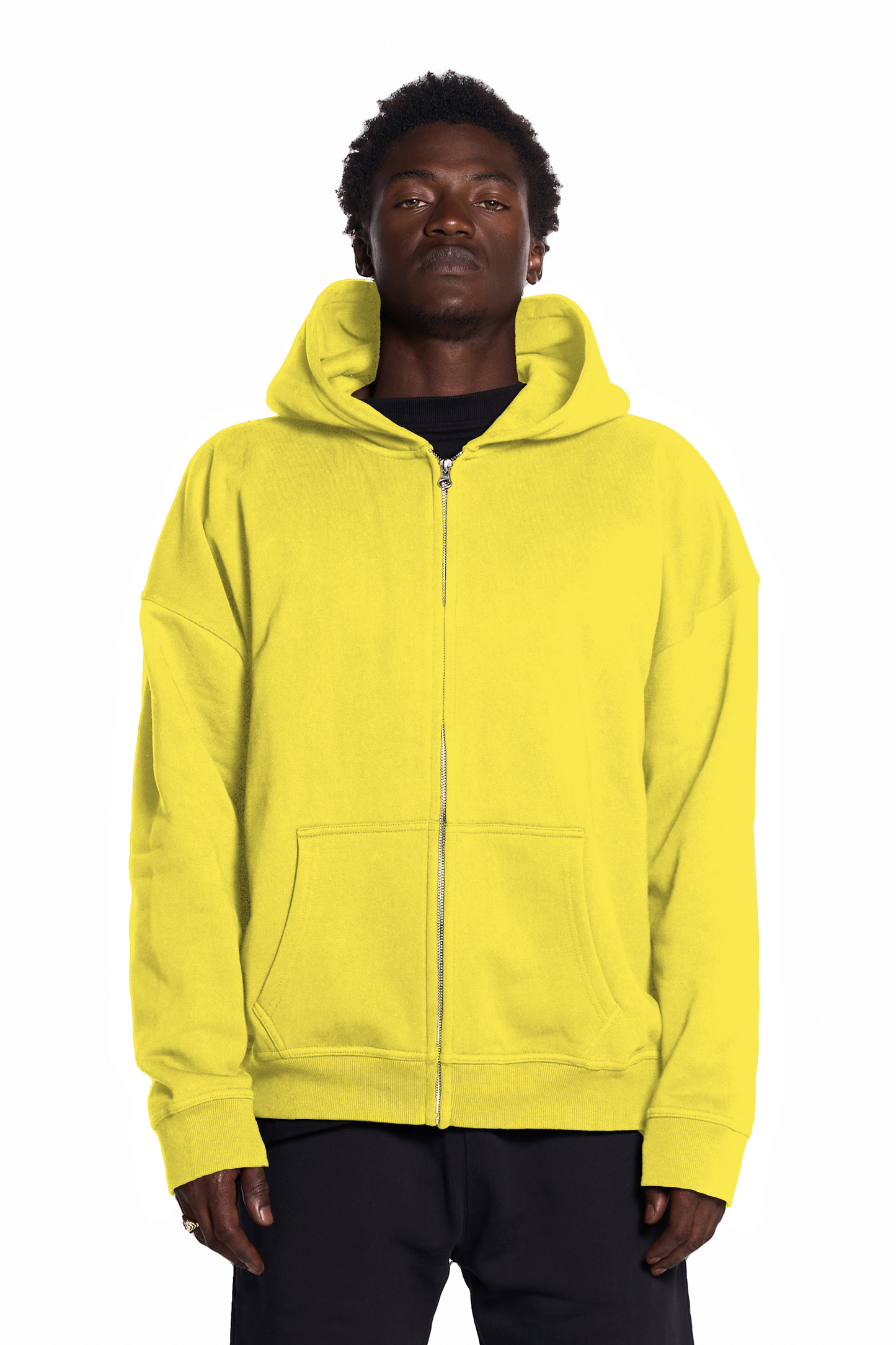 450GSM Cotton Zip Up Hoodie