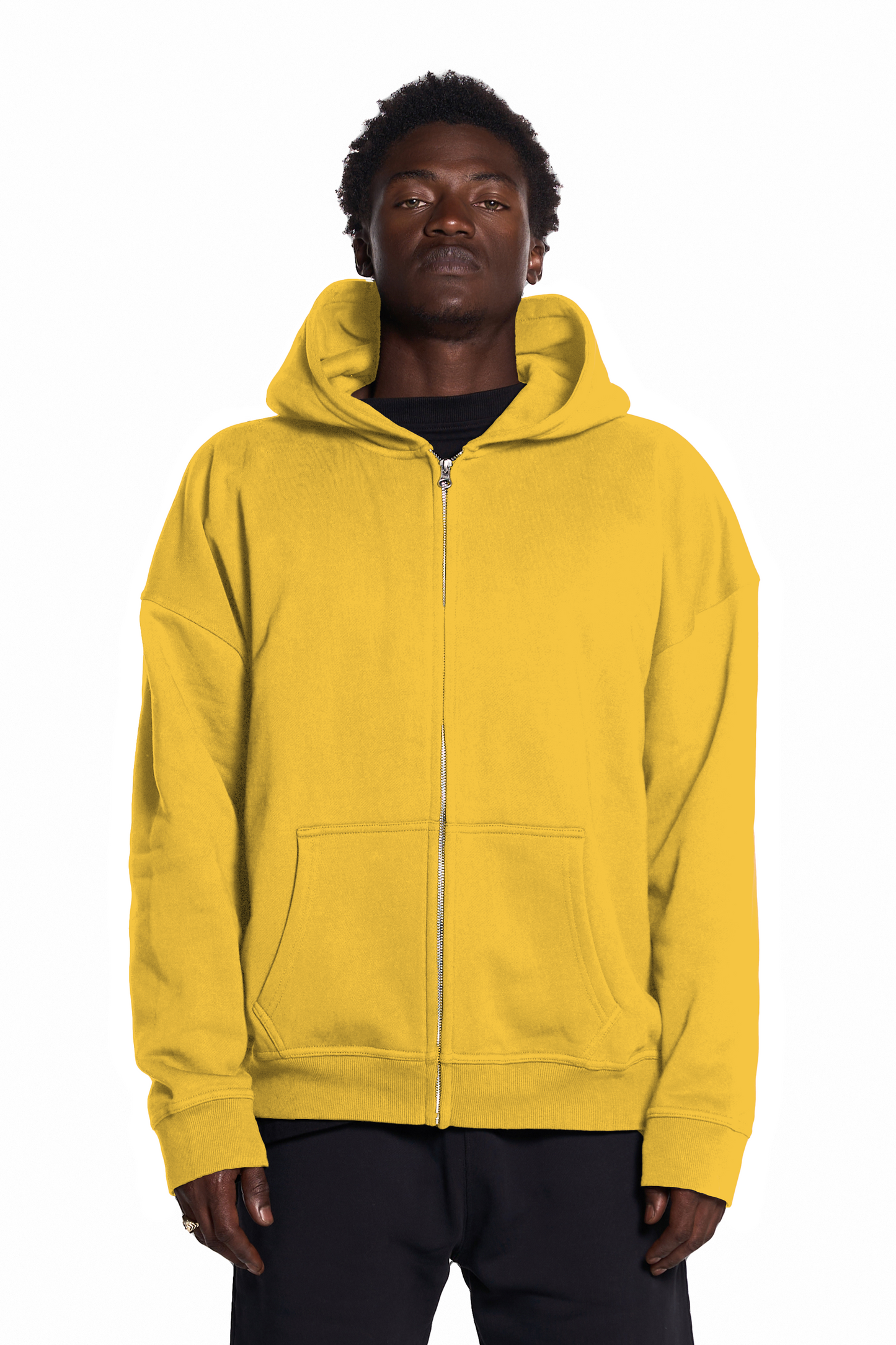 450GSM Cotton Zip Up Hoodie