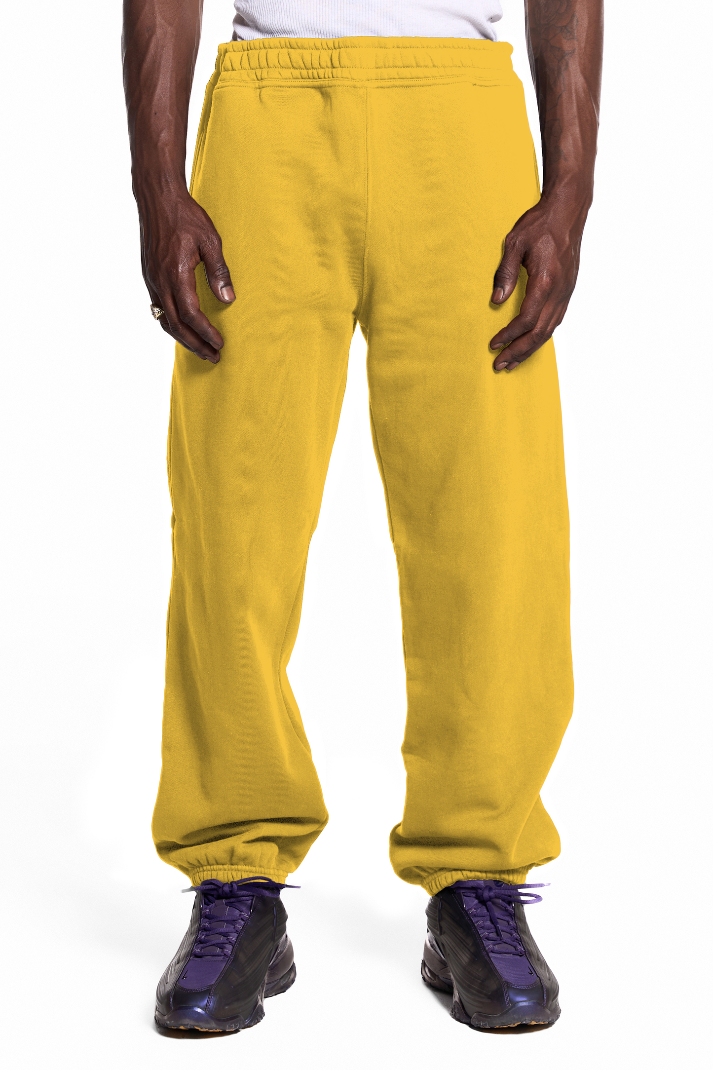 450GSM Cotton Sweatpants Cuffed