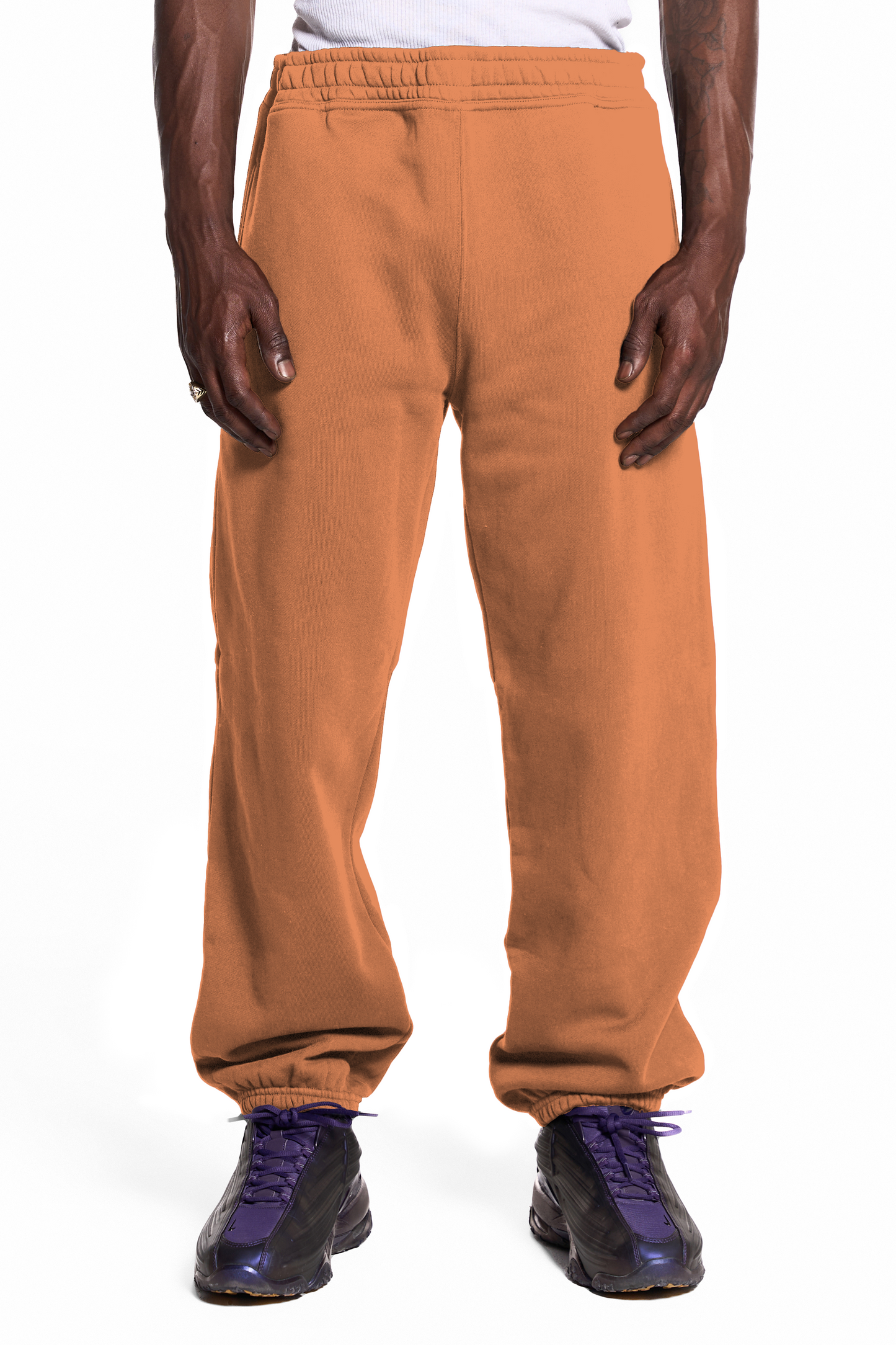 450GSM Cotton Sweatpants Cuffed