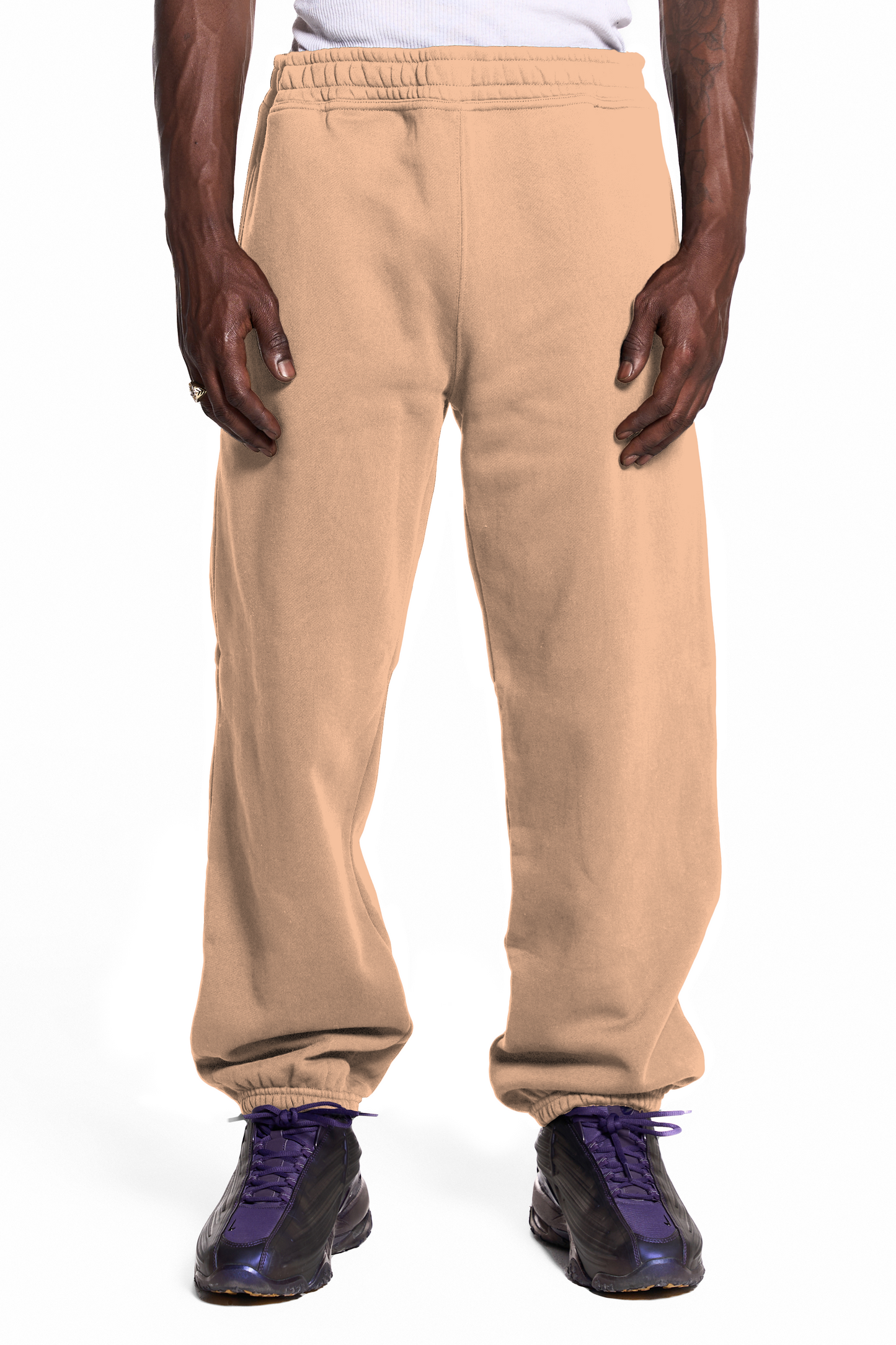 450GSM Cotton Sweatpants Cuffed