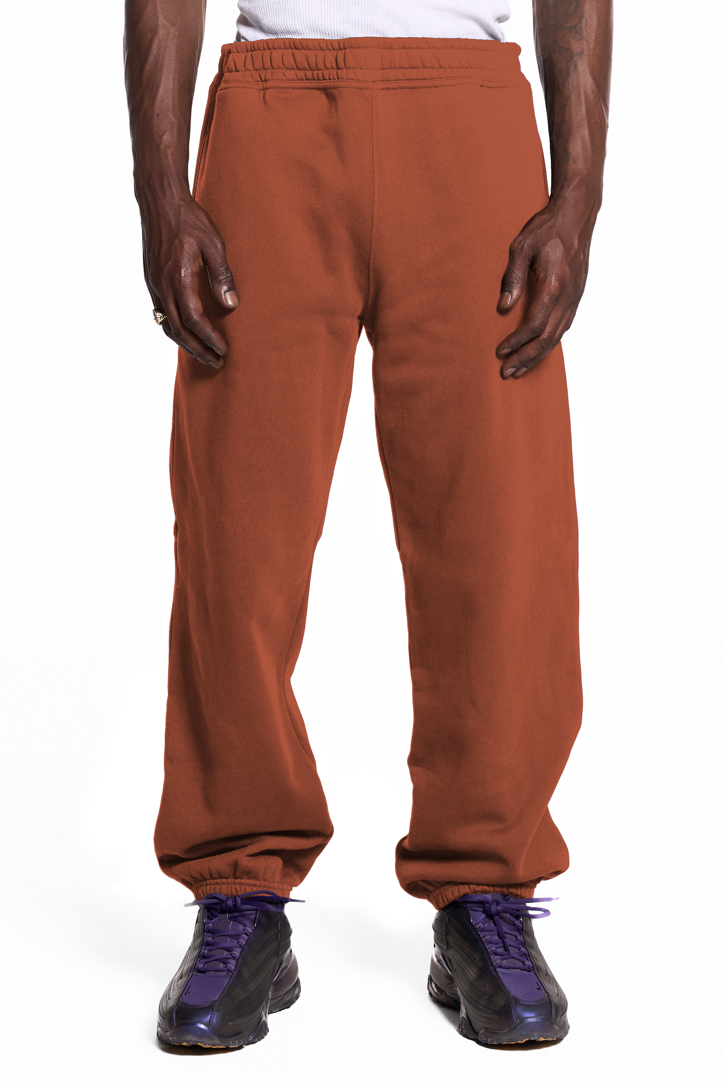 450GSM Cotton Sweatpants Cuffed