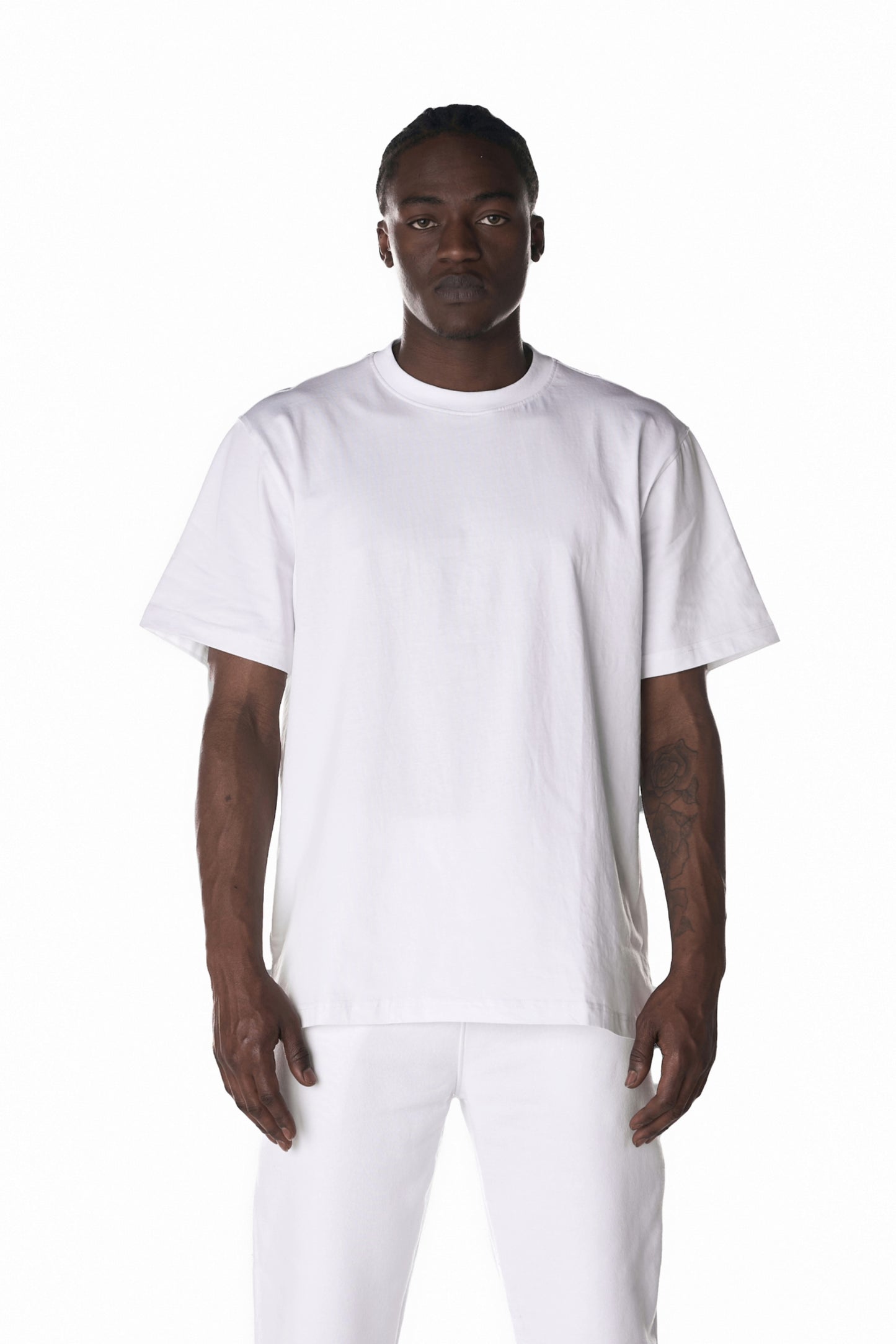 180GSM medium weight Cotton Long Sleeve Shirt. Combed Recycled Cotton. Sustainable.