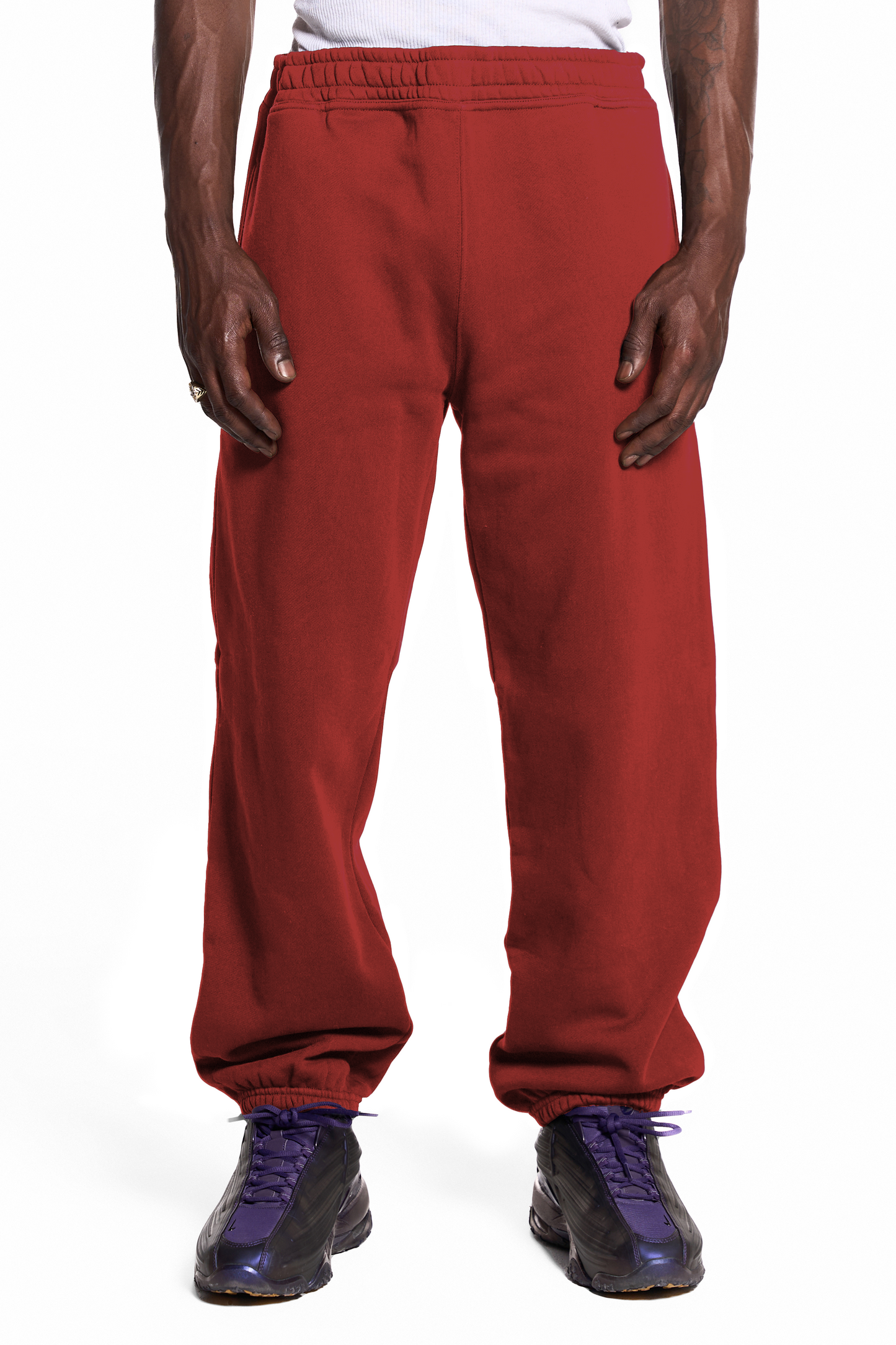 450GSM Cotton Sweatpants Cuffed