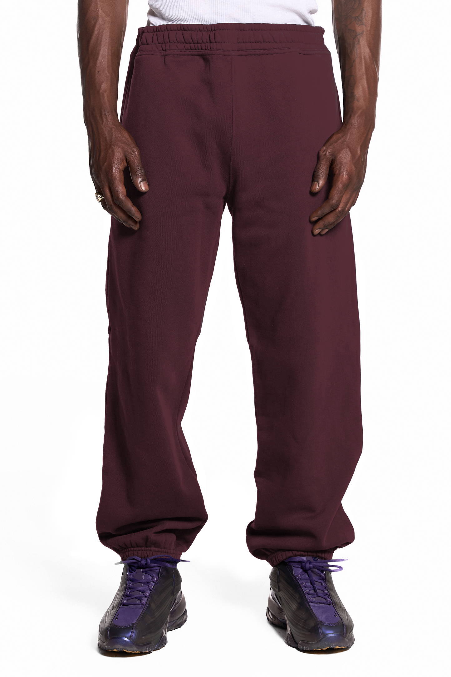 450GSM Cotton Sweatpants Cuffed