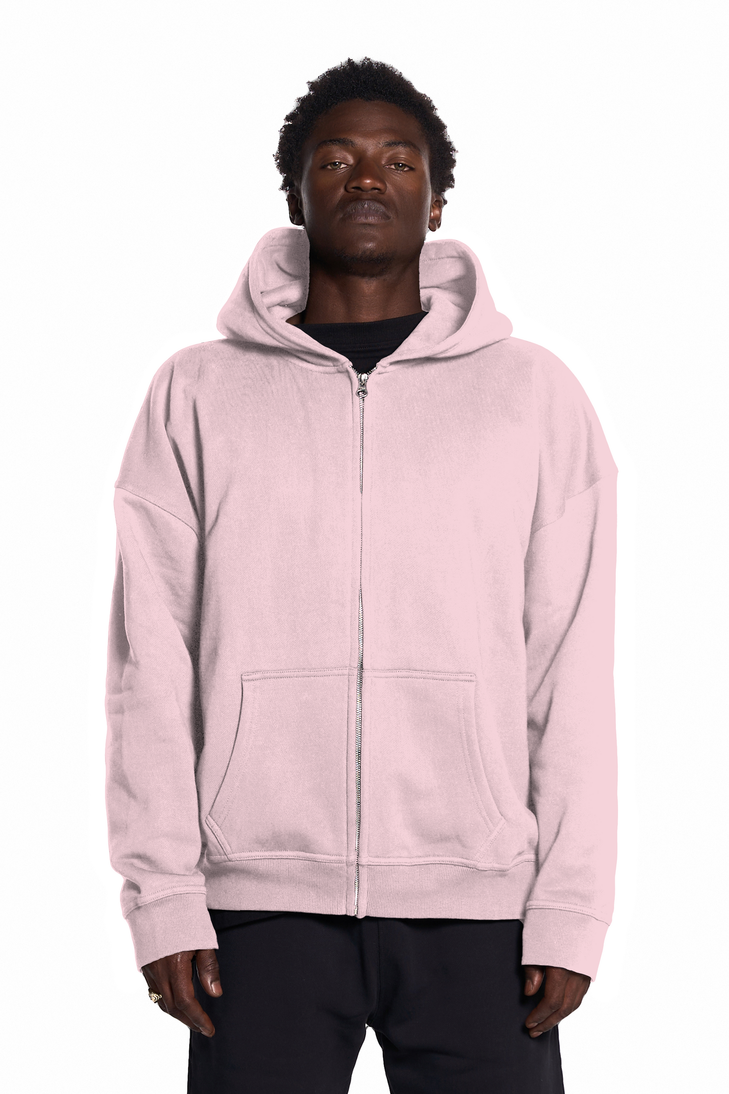 450GSM Cotton Zip Up Hoodie