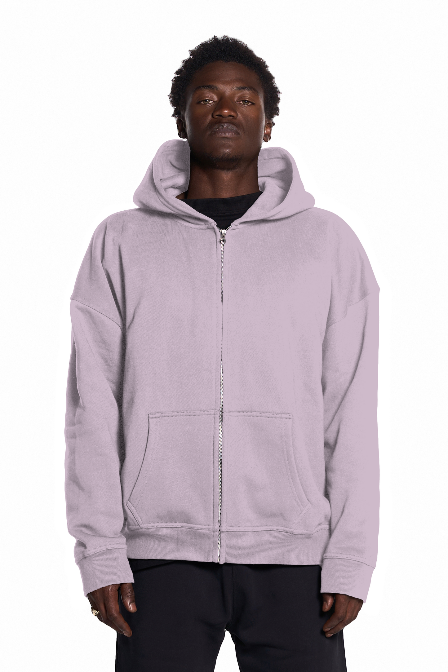 450GSM Cotton Zip Up Hoodie