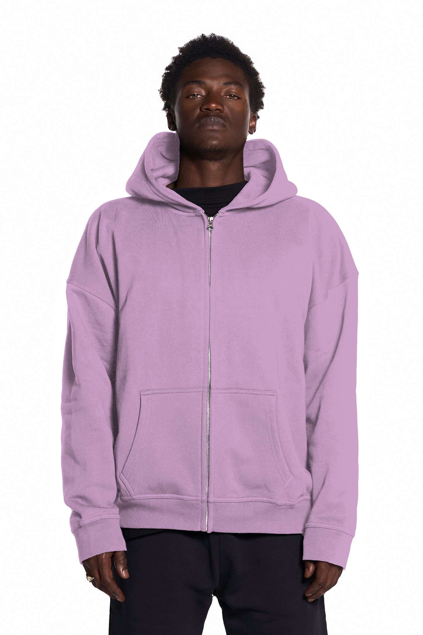 450GSM Cotton Zip Up Hoodie