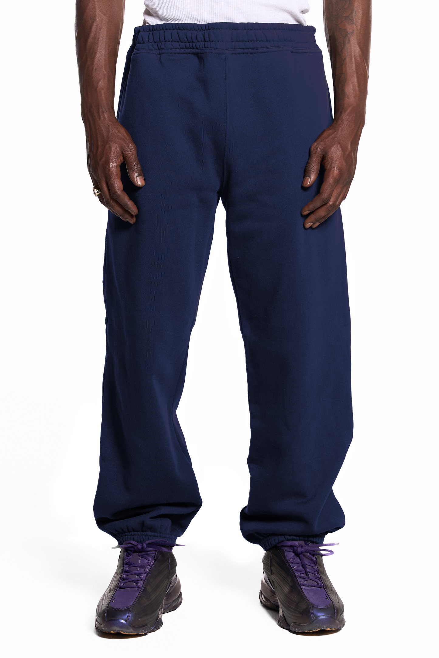 450GSM Cotton Sweatpants Cuffed