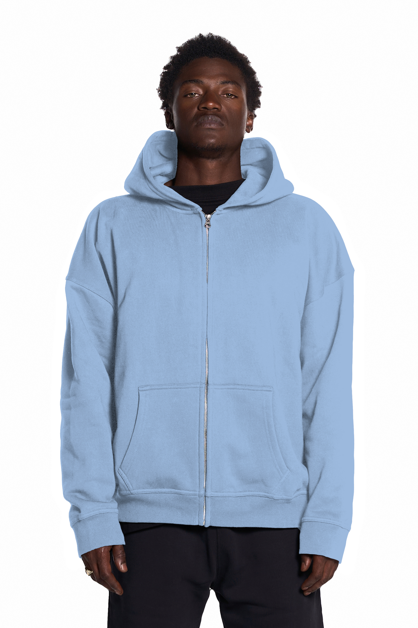 450GSM Cotton Zip Up Hoodie