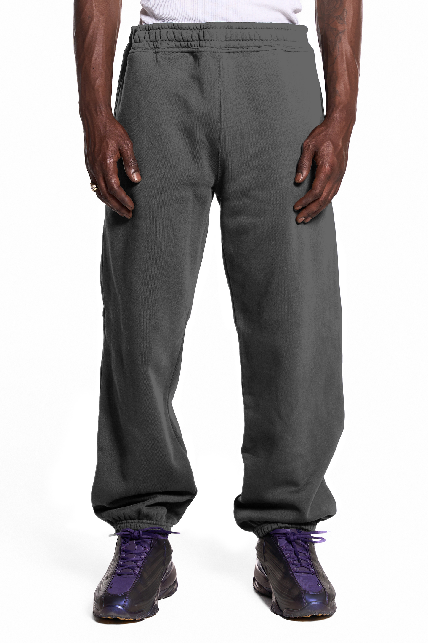 450GSM Cotton Sweatpants Cuffed