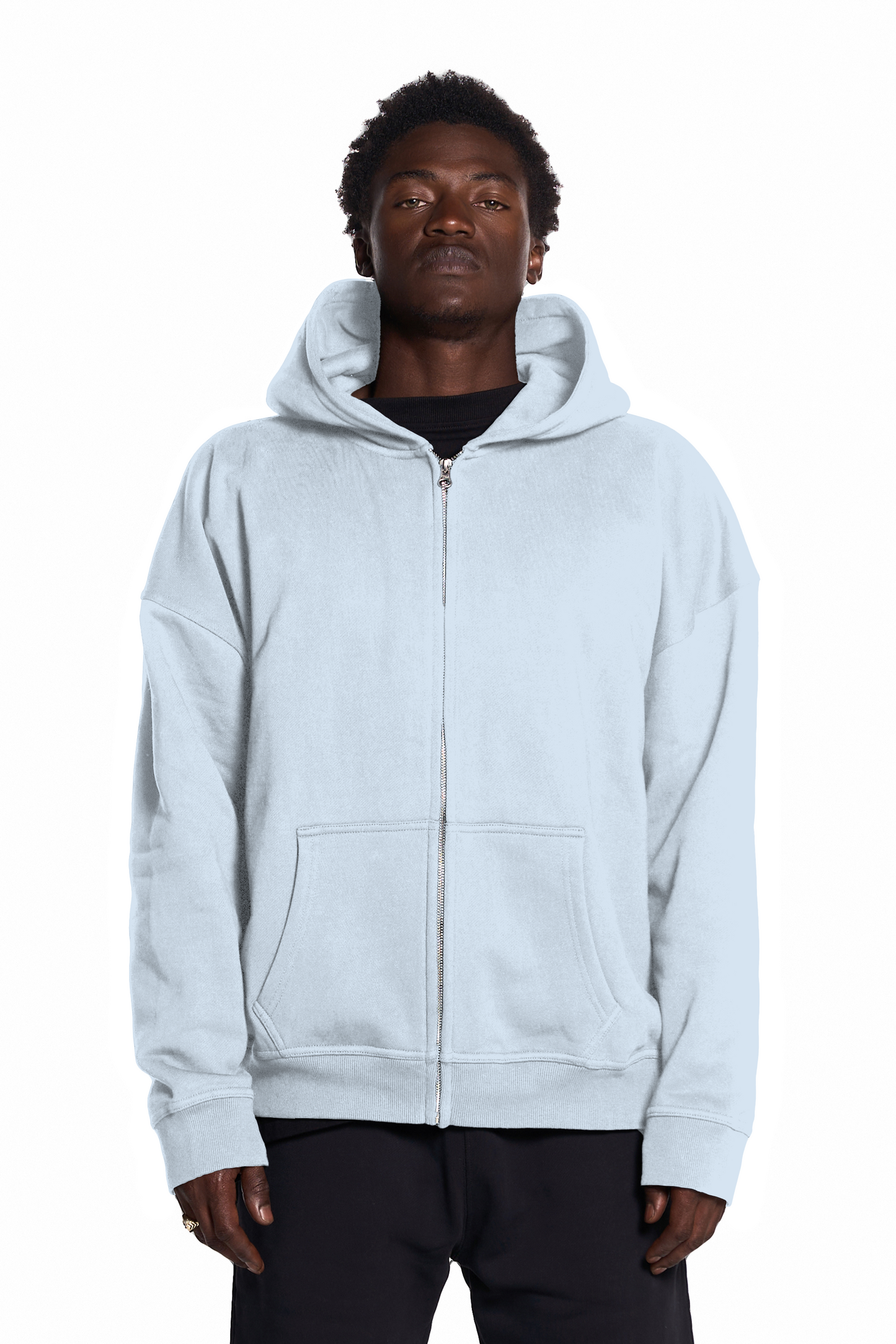 450GSM Cotton Zip Up Hoodie