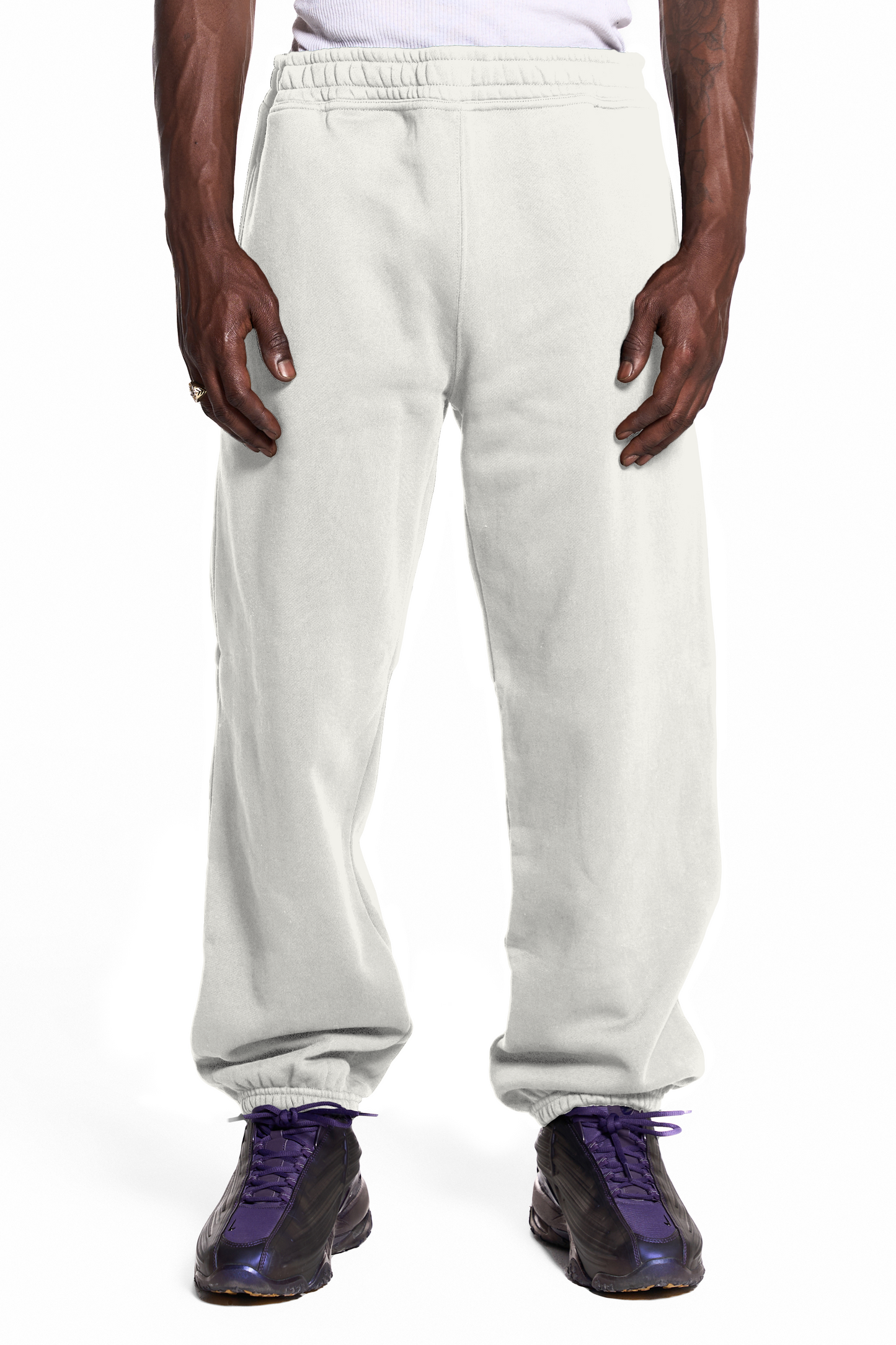 450GSM Cotton Sweatpants Cuffed