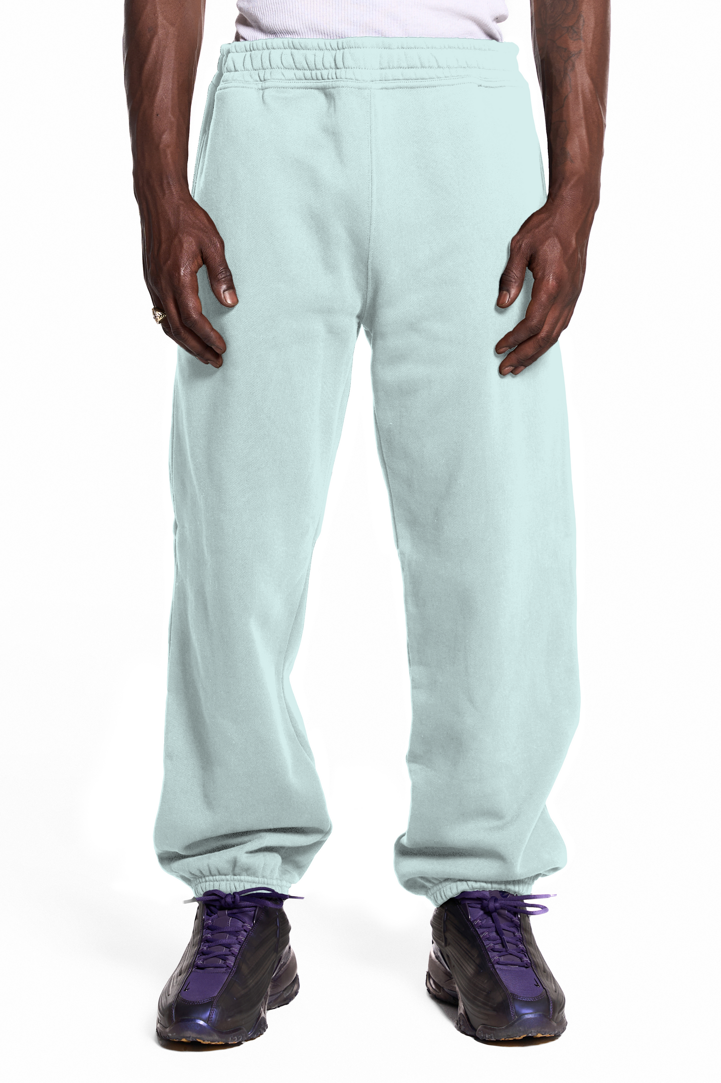 450GSM Cotton Sweatpants Cuffed