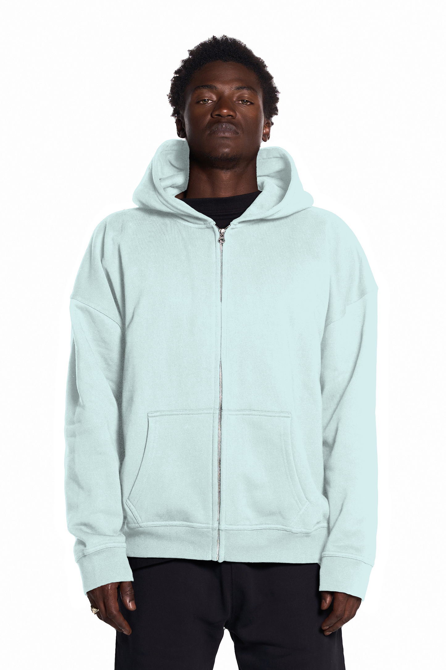 450GSM Cotton Zip Up Hoodie