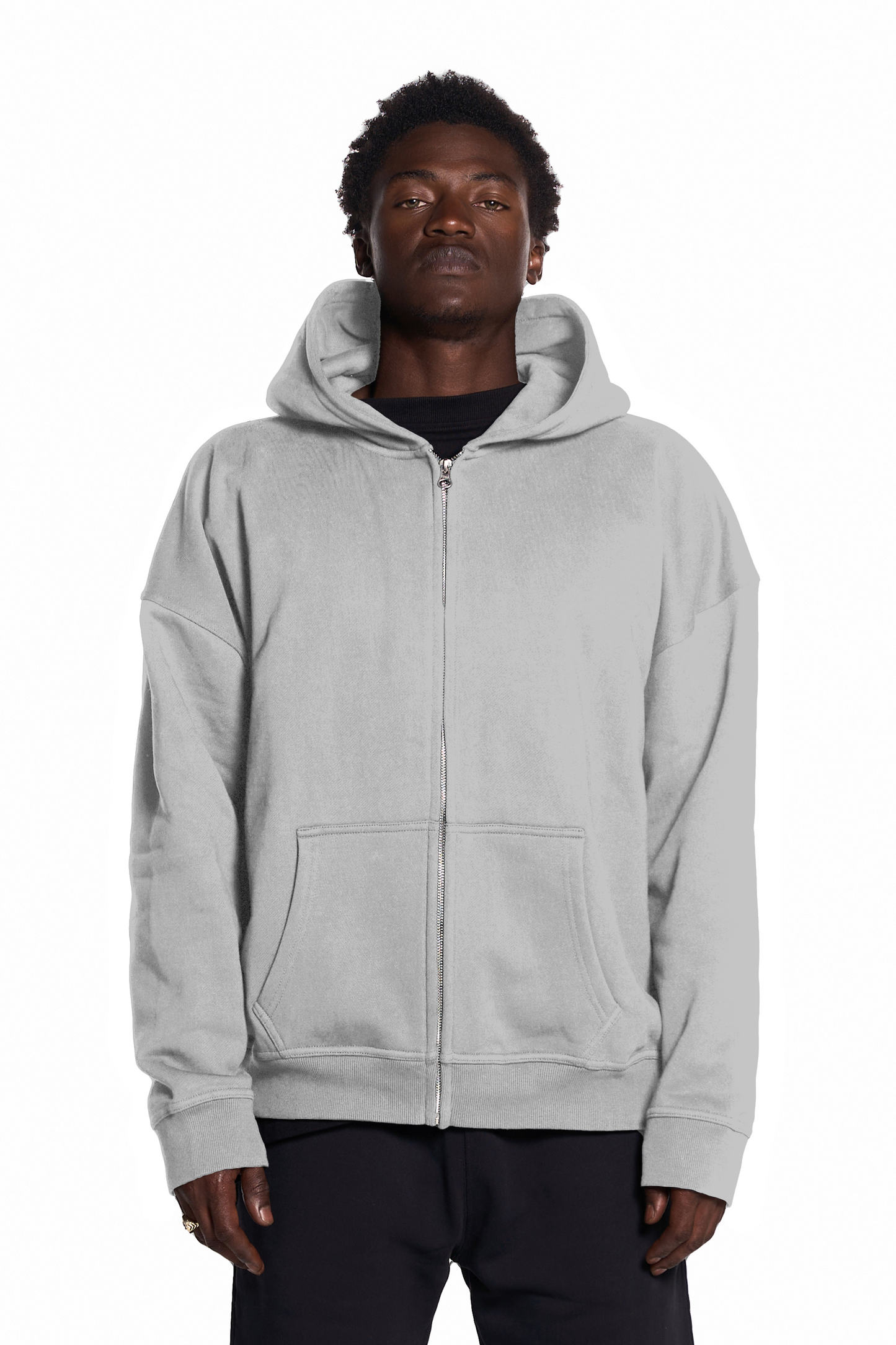 450GSM Cotton Zip Up Hoodie