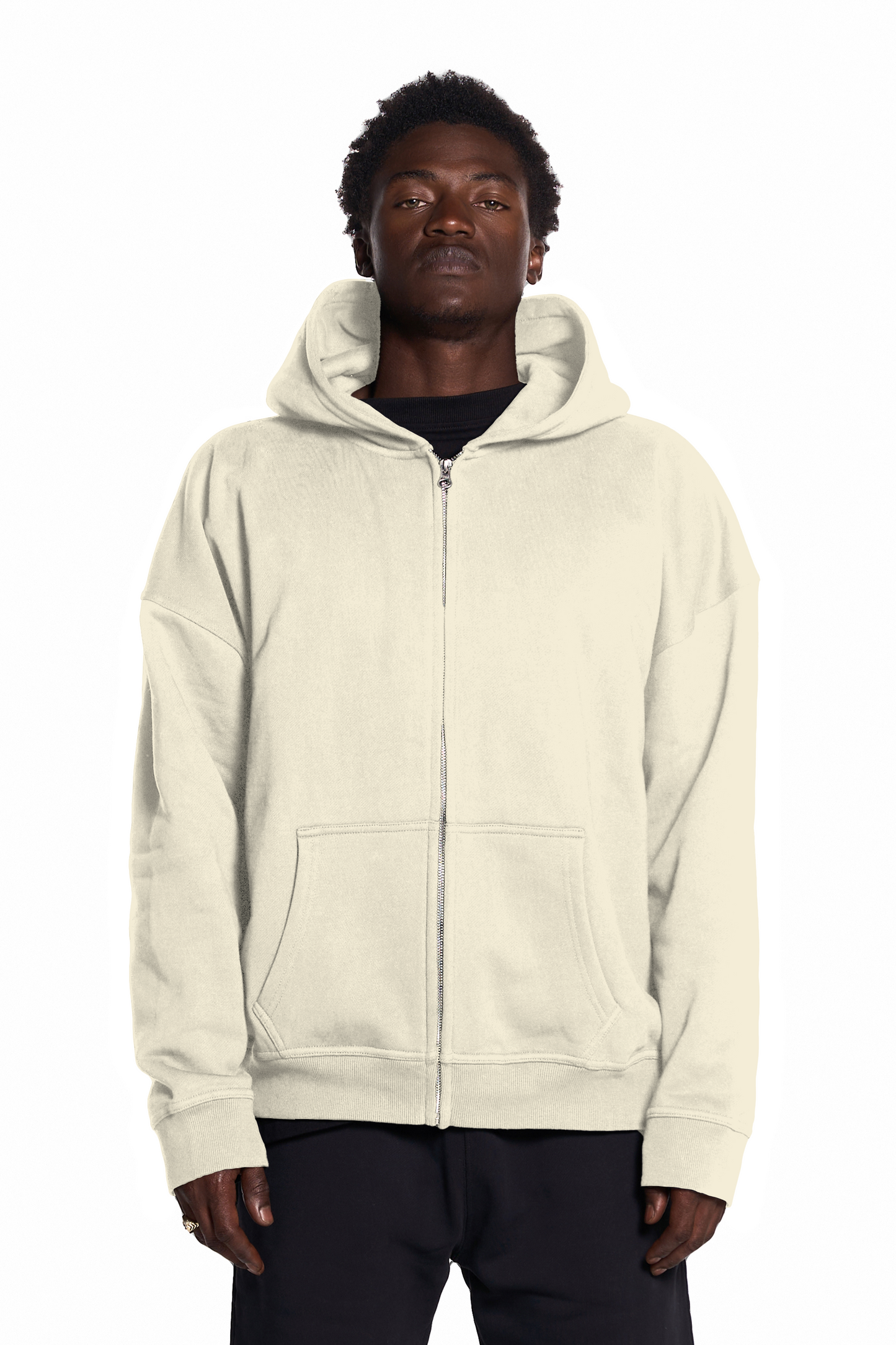 450GSM Cotton Zip Up Hoodie