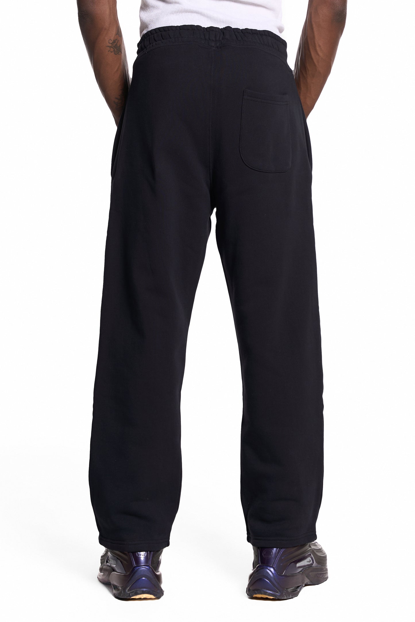 450GSM Cotton Sweatpants Open Hem