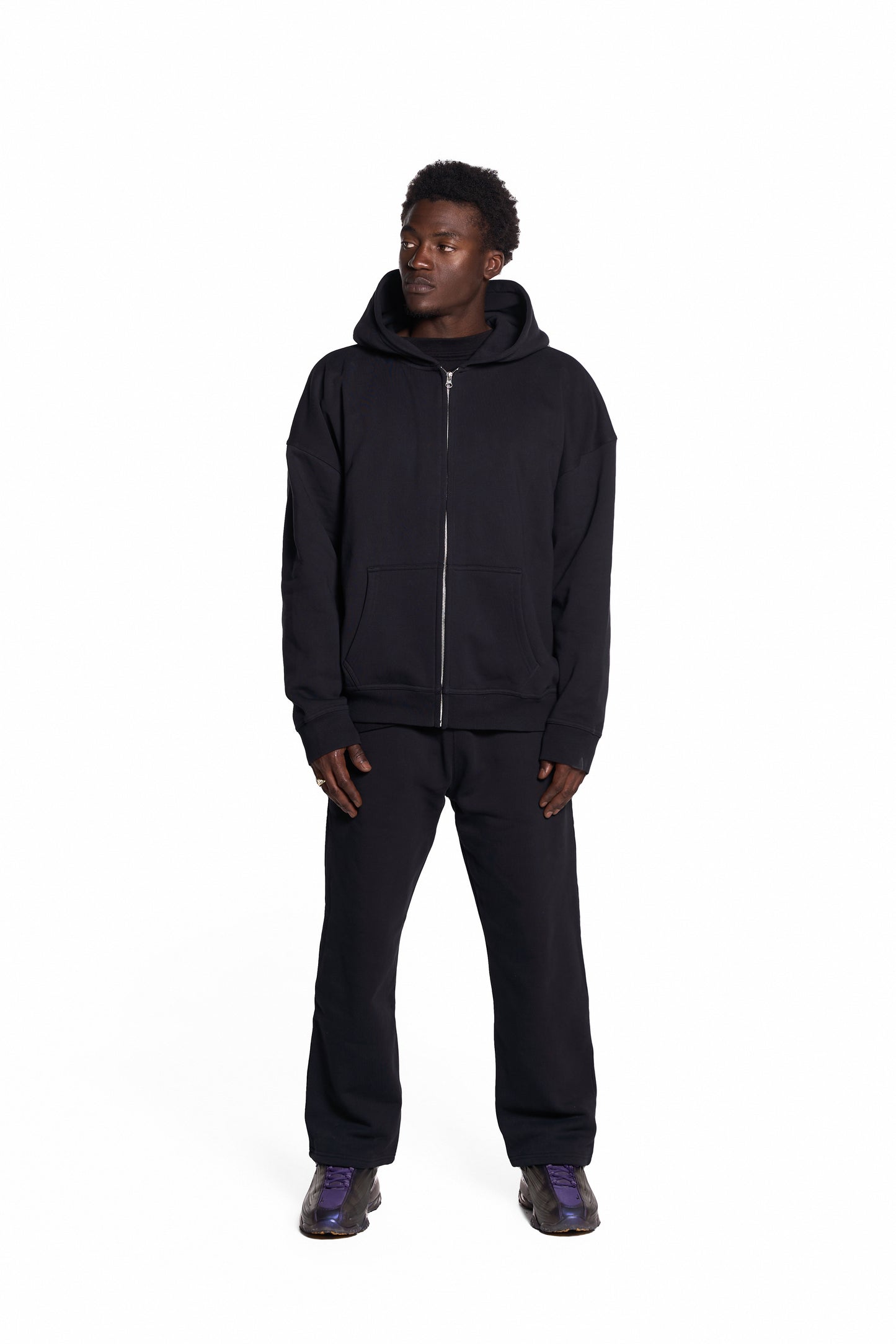 450GSM Cotton Zip Up Hoodie