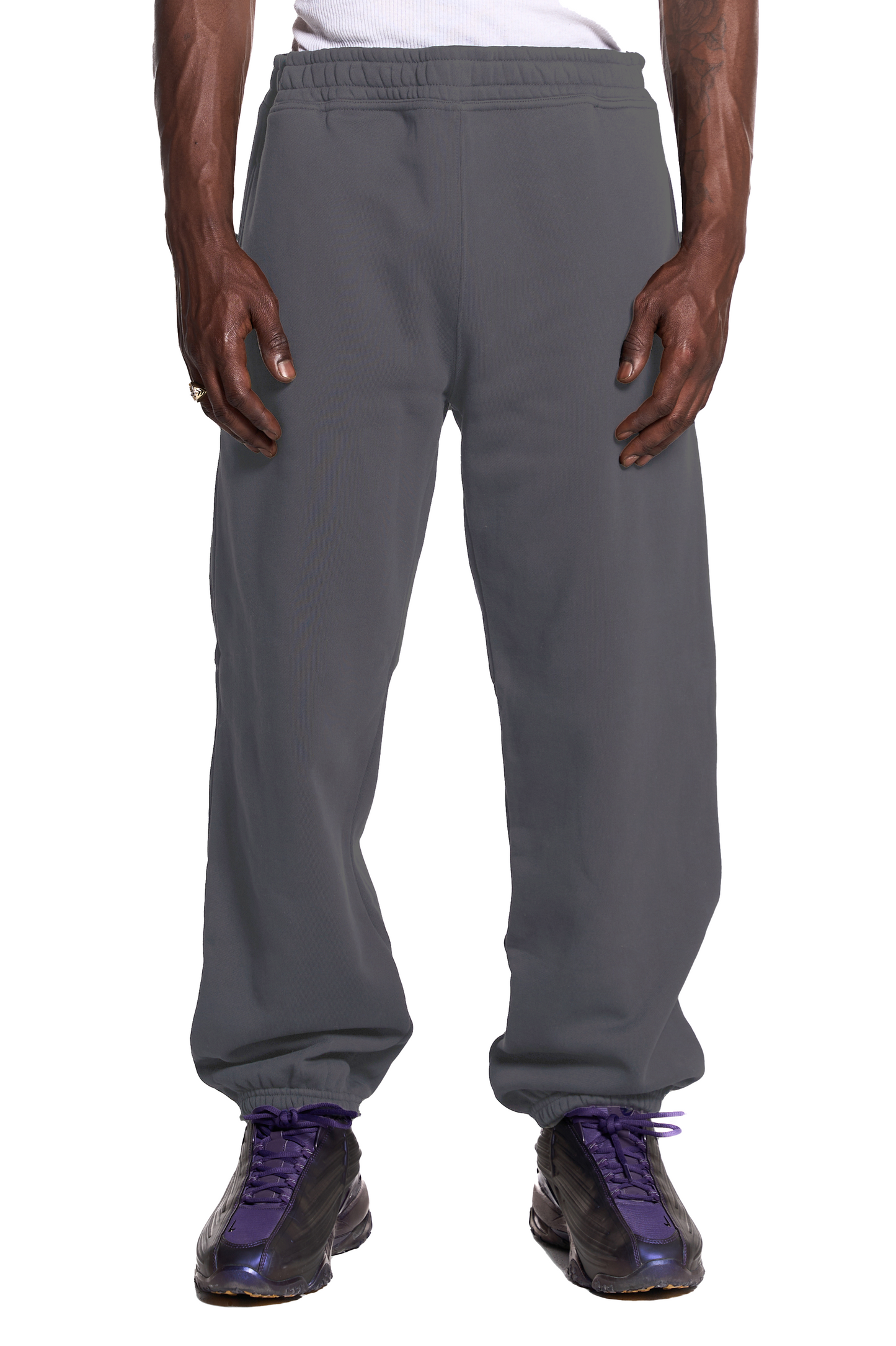 450GSM Cotton Sweatpants Cuffed