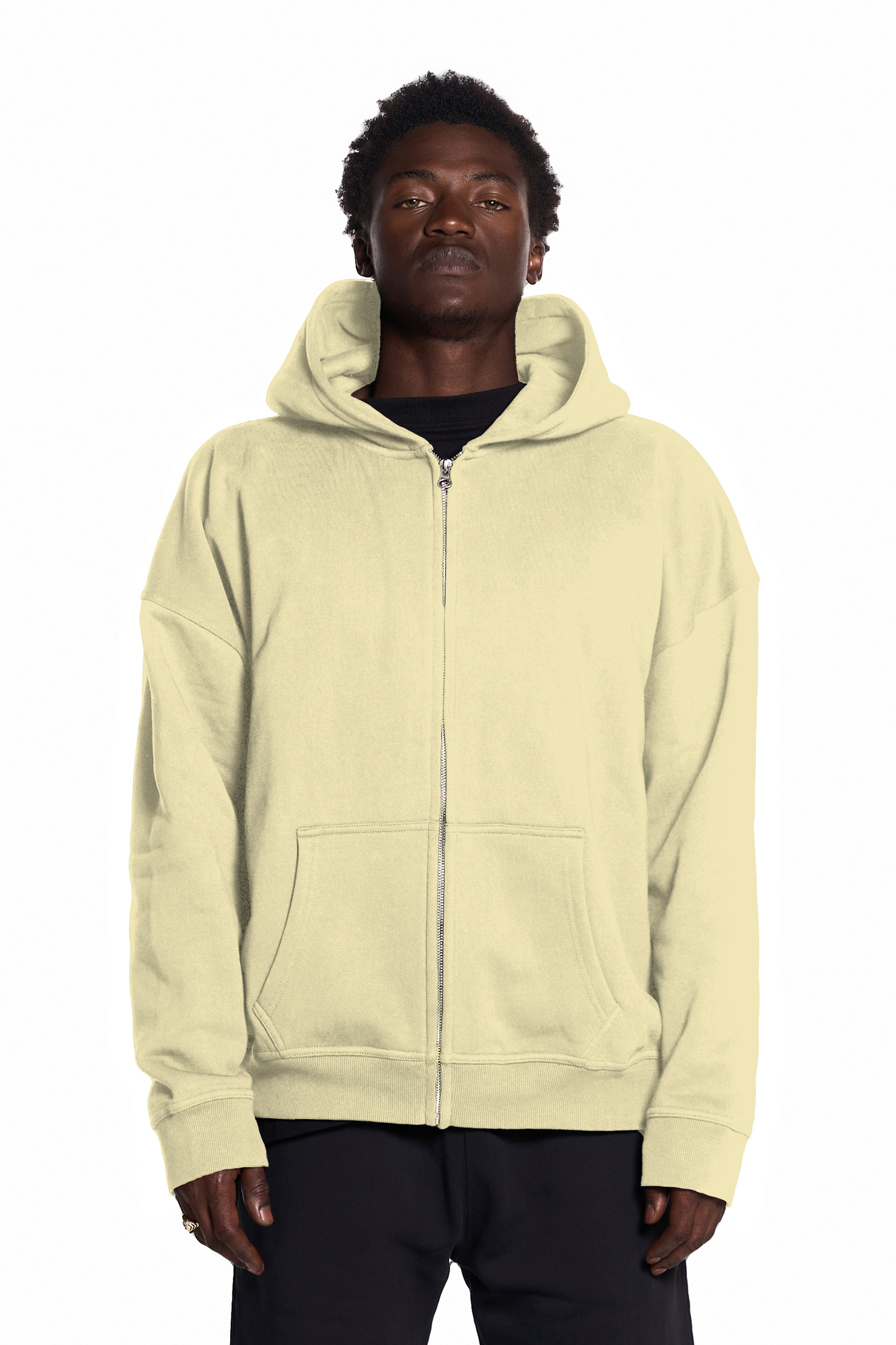 450GSM Cotton Zip Up Hoodie
