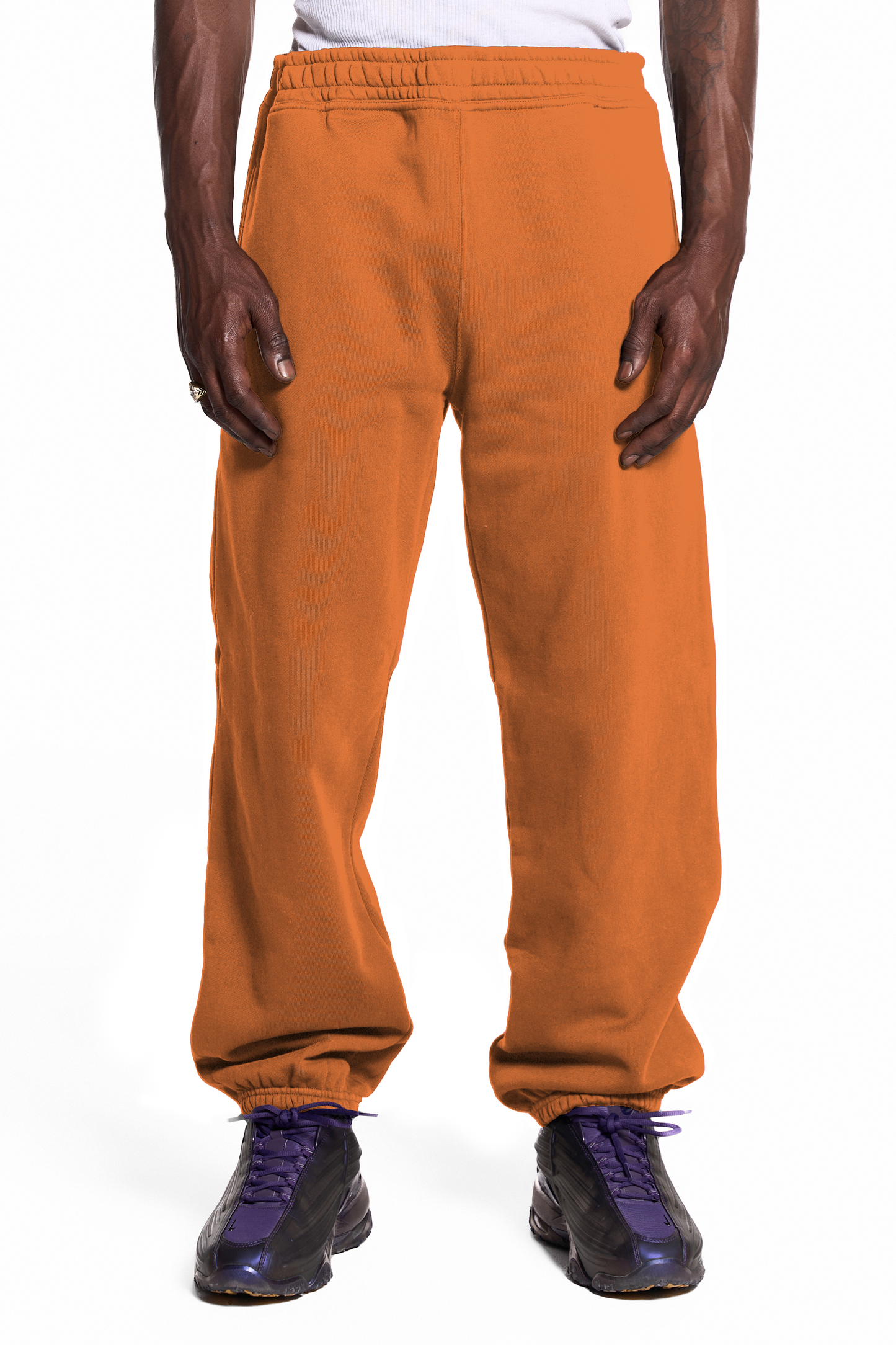 450GSM Cotton Sweatpants Cuffed