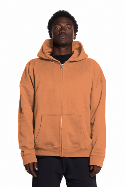 450GSM Cotton Zip Up Hoodie