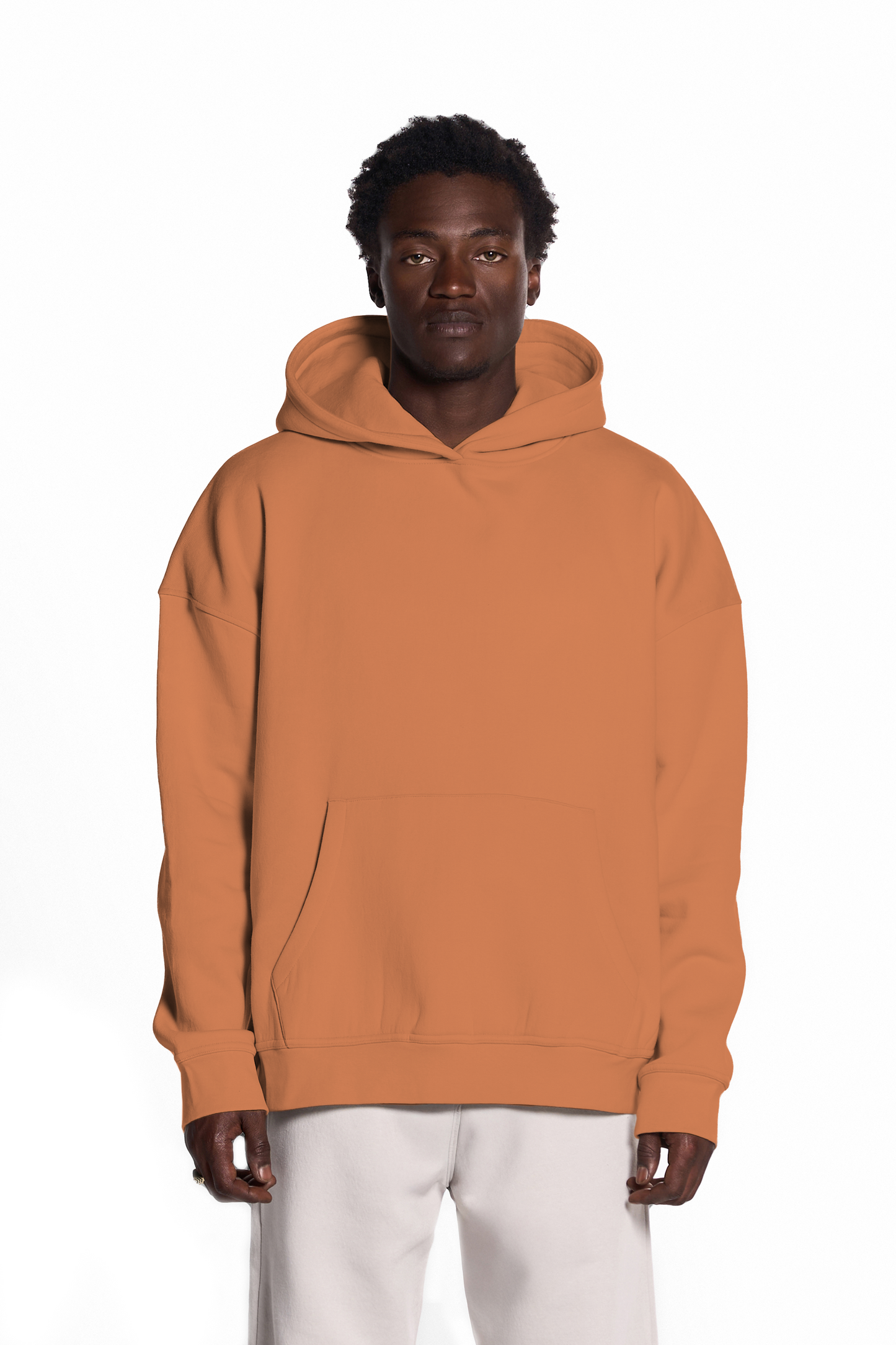 450GSM Cotton Blend Pullover Hoodie