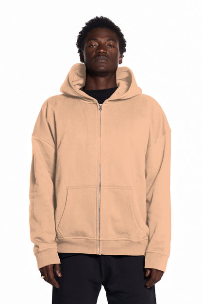 450GSM Cotton Zip Up Hoodie