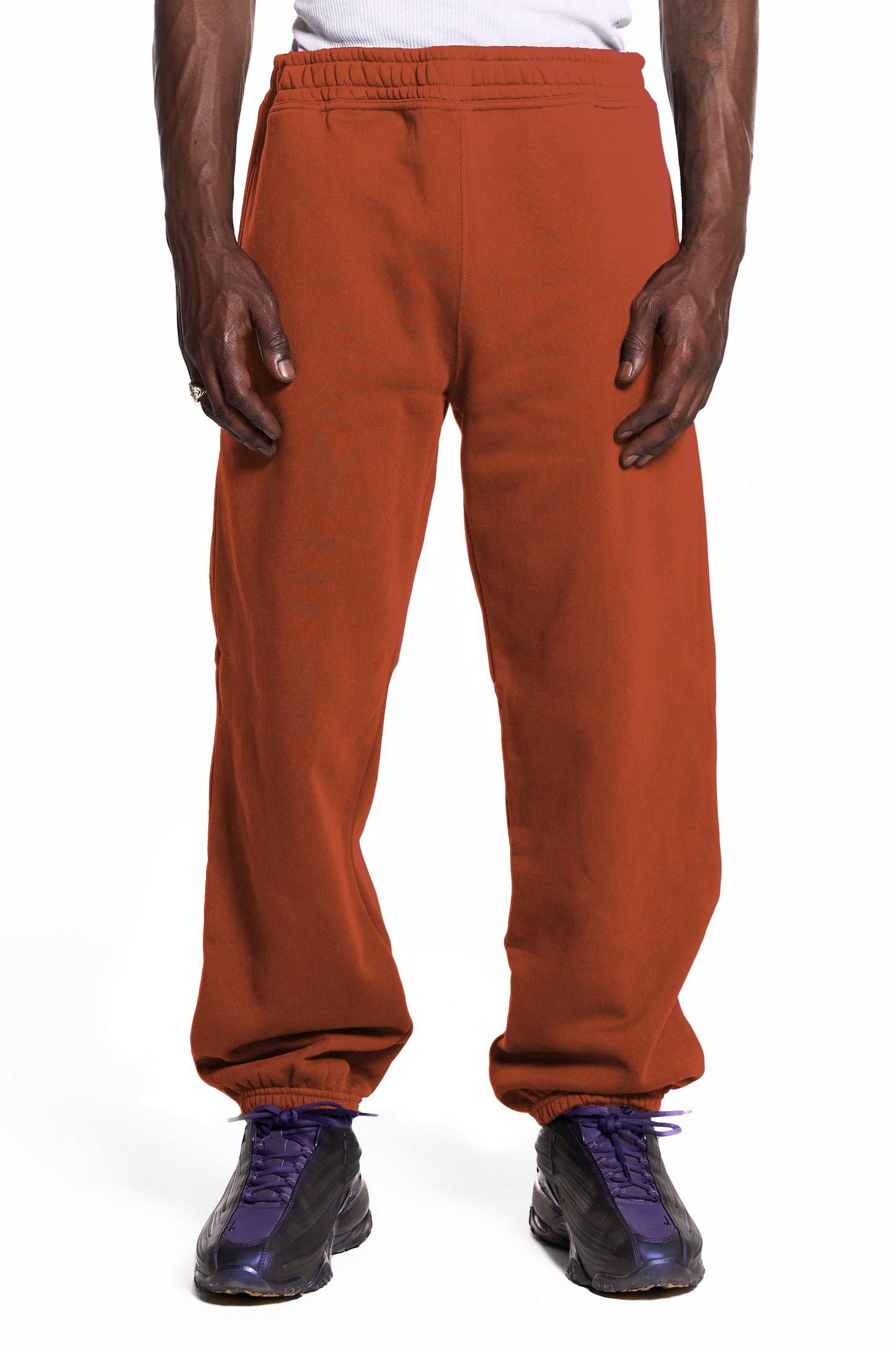 450GSM Cotton Sweatpants Cuffed