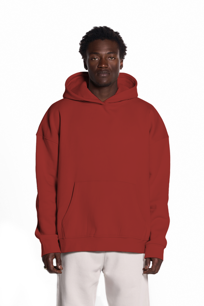 450GSM Cotton Blend Pullover Hoodie