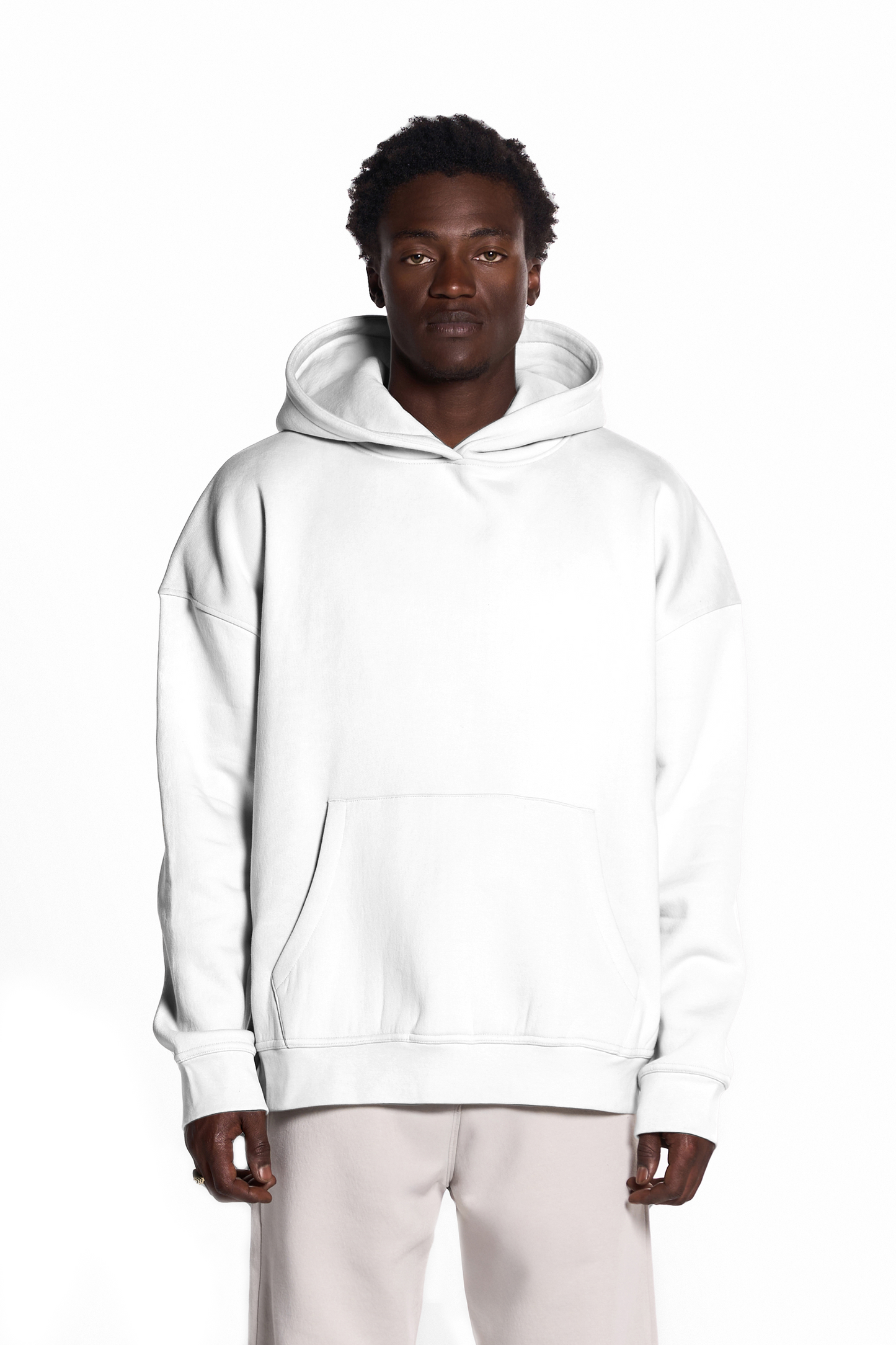 450GSM Cotton Blend Pullover Hoodie