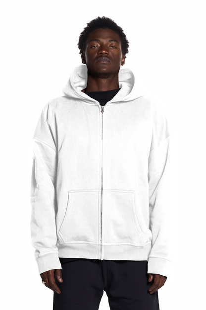 450GSM Cotton Zip Up Hoodie