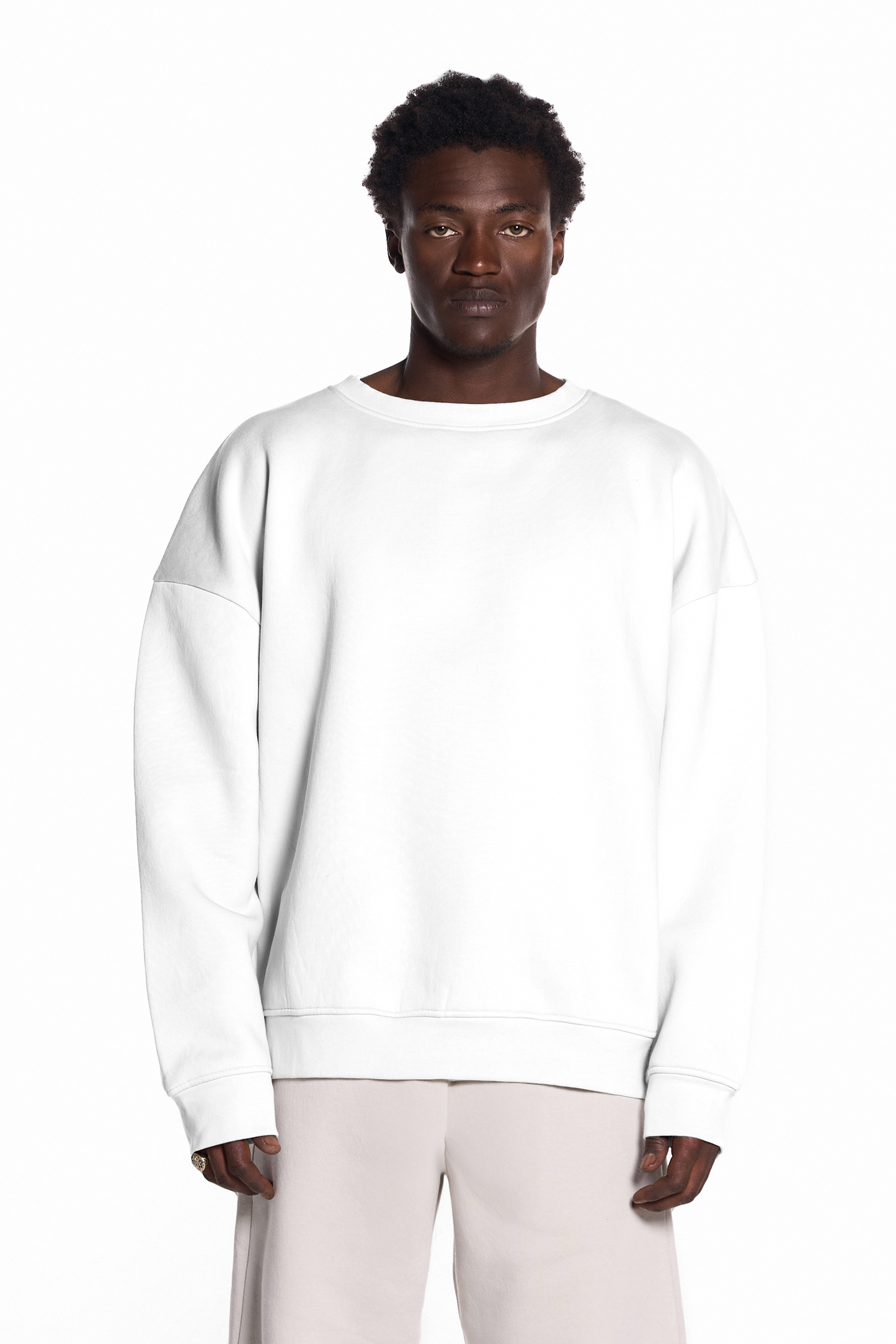 450GSM Cotton Blend Crewneck