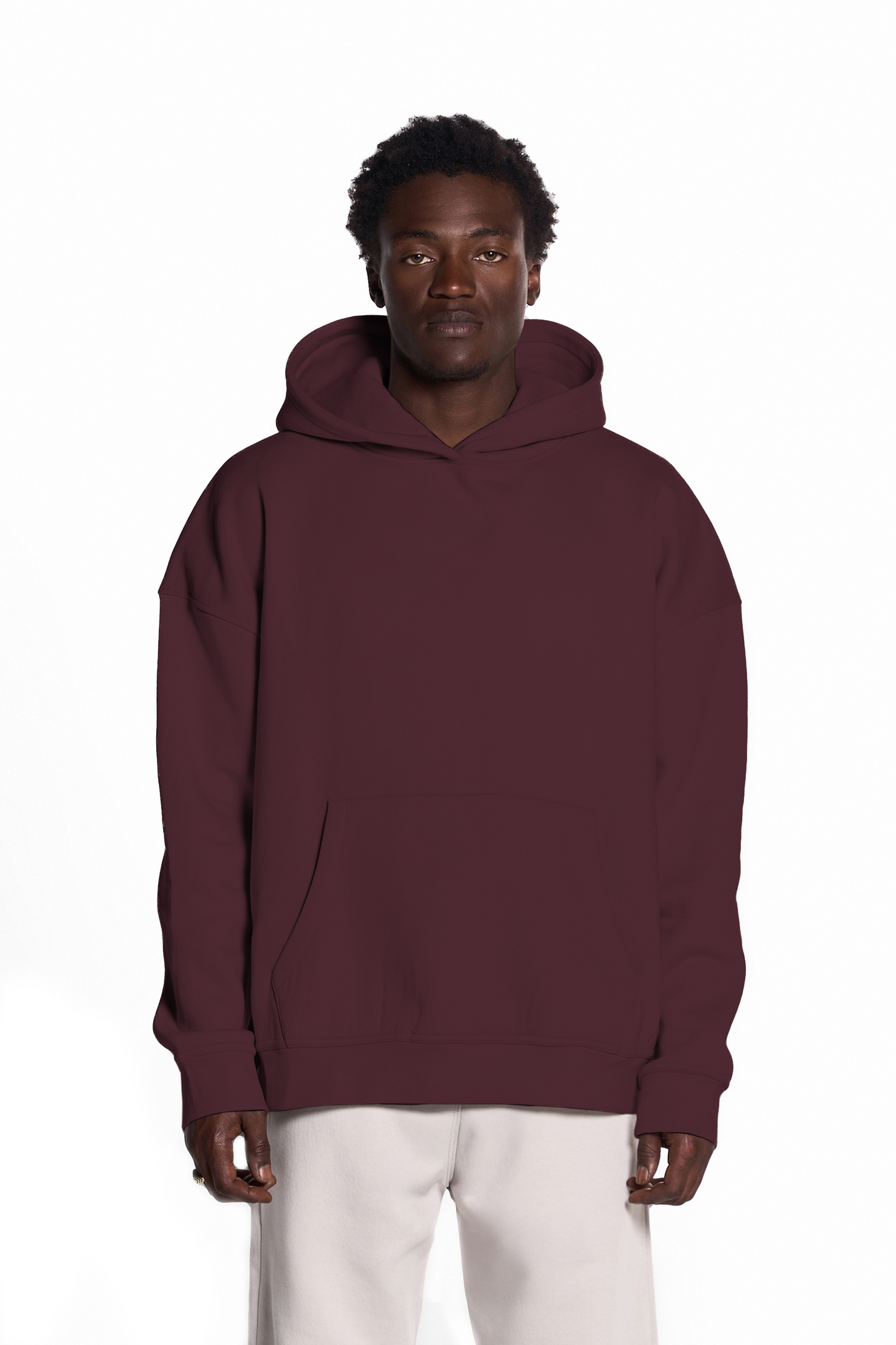 450GSM Cotton Blend Pullover Hoodie
