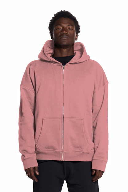 450GSM Cotton Zip Up Hoodie