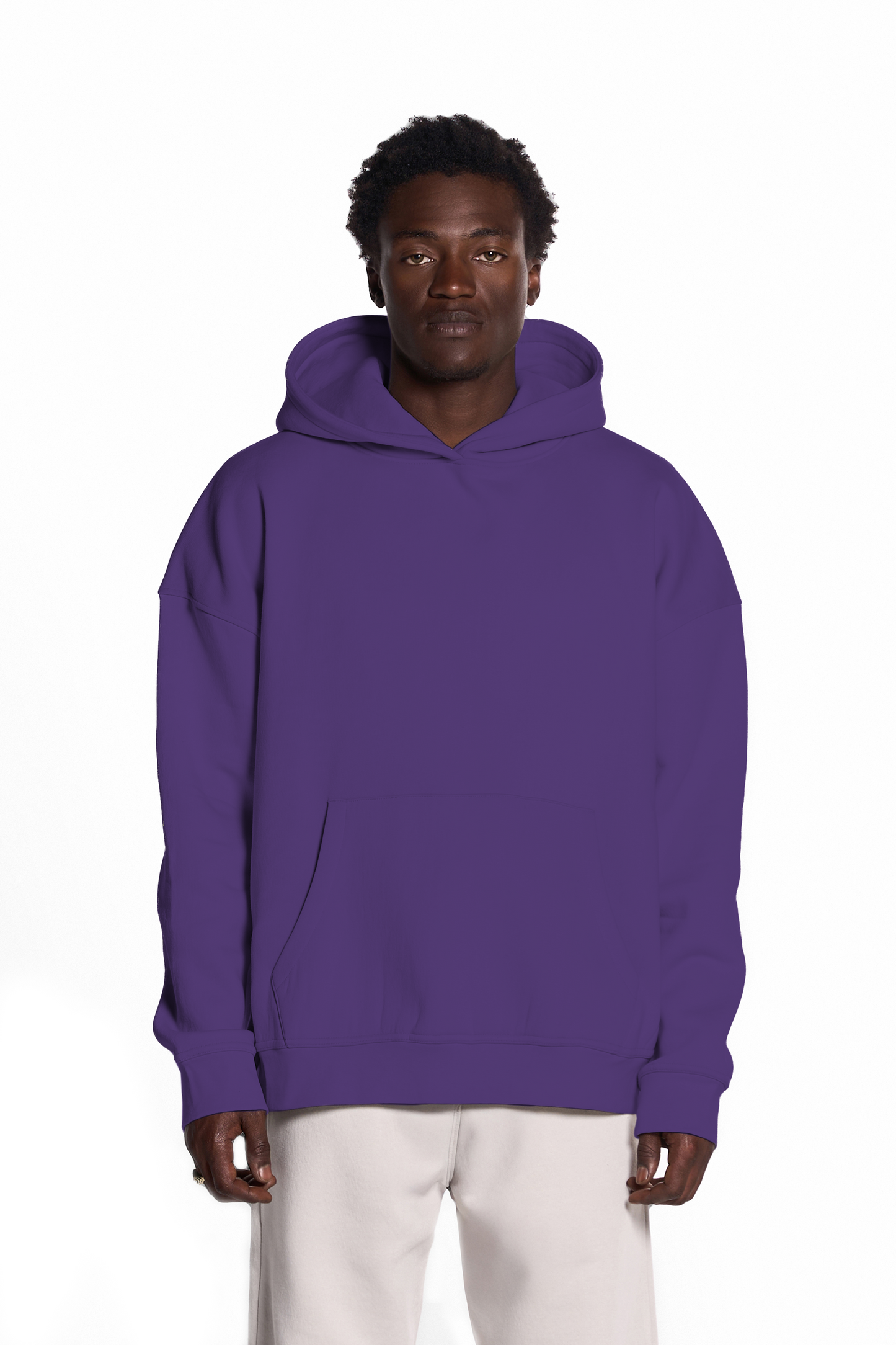 450GSM Cotton Blend Pullover Hoodie