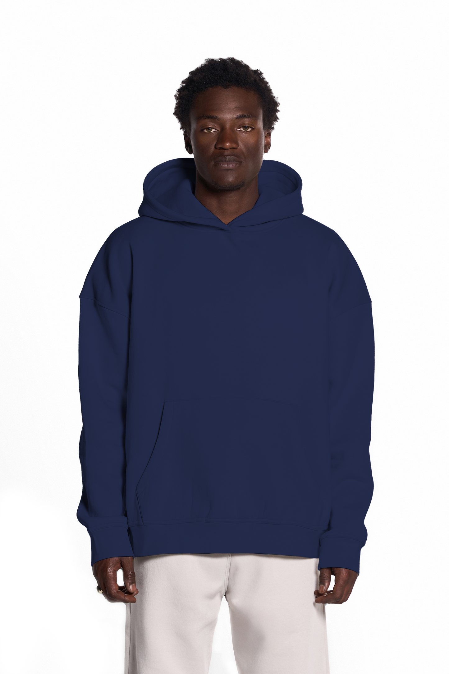 450GSM Cotton Blend Pullover Hoodie