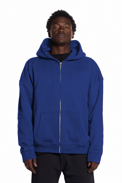 450GSM Cotton Zip Up Hoodie