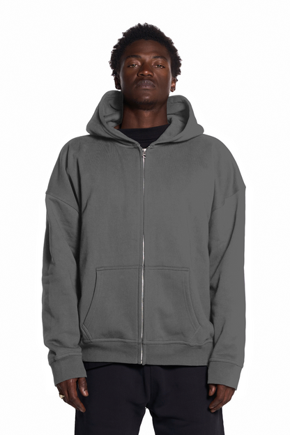 450GSM Cotton Zip Up Hoodie
