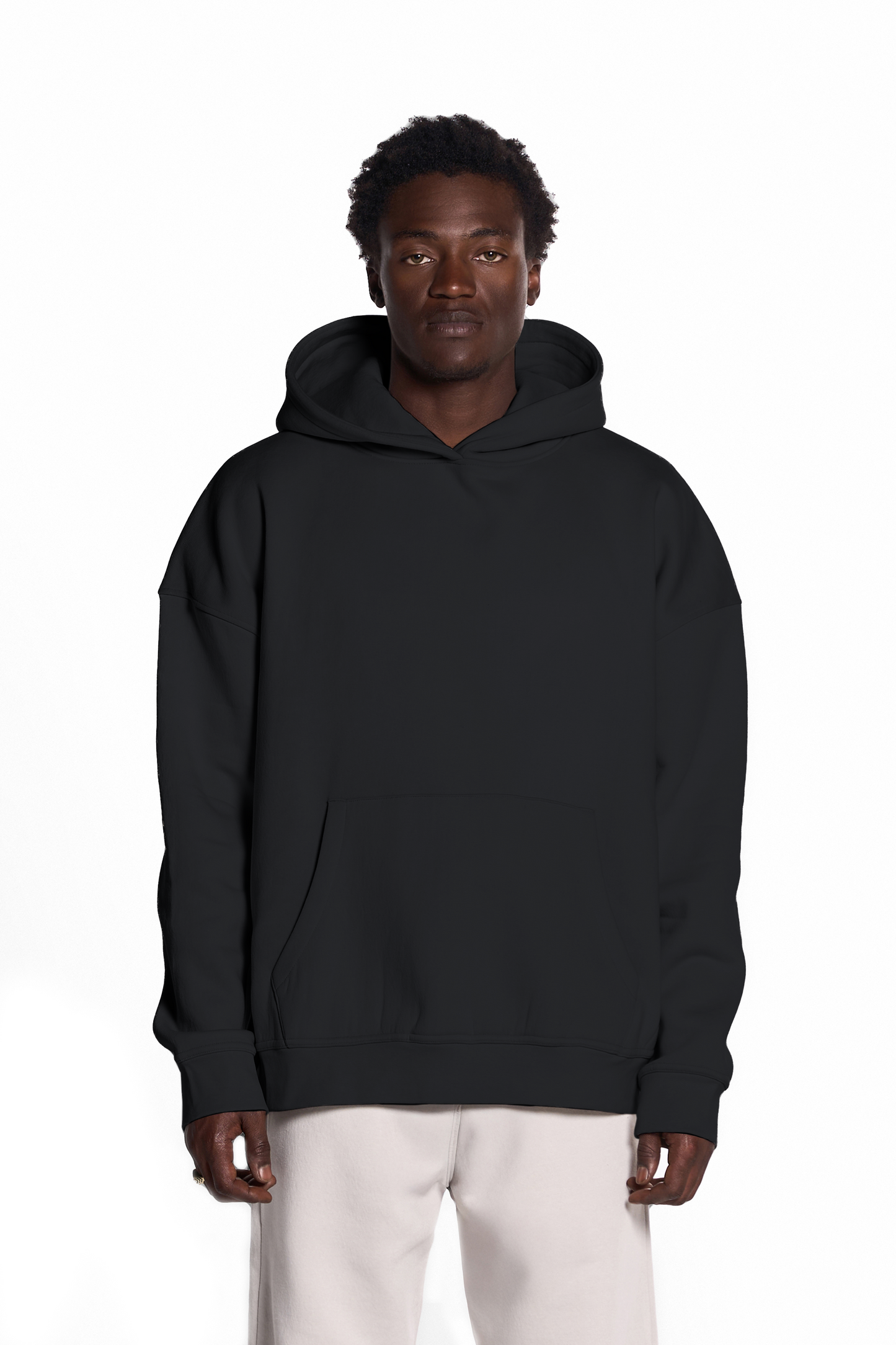 450GSM Cotton Blend Pullover Hoodie