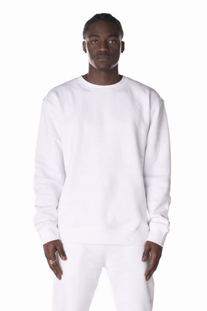 300GSM medium weight Cotton Crewneck Sweatshirt. Combed Recycled Cotton. Sustainable.