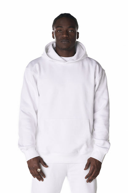 300GSM medium weight Cotton Pullover Hoodie. Combed Recycled Cotton. Sustainable.