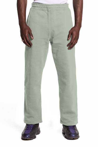 450GSM Cotton Sweatpants Open Hem
