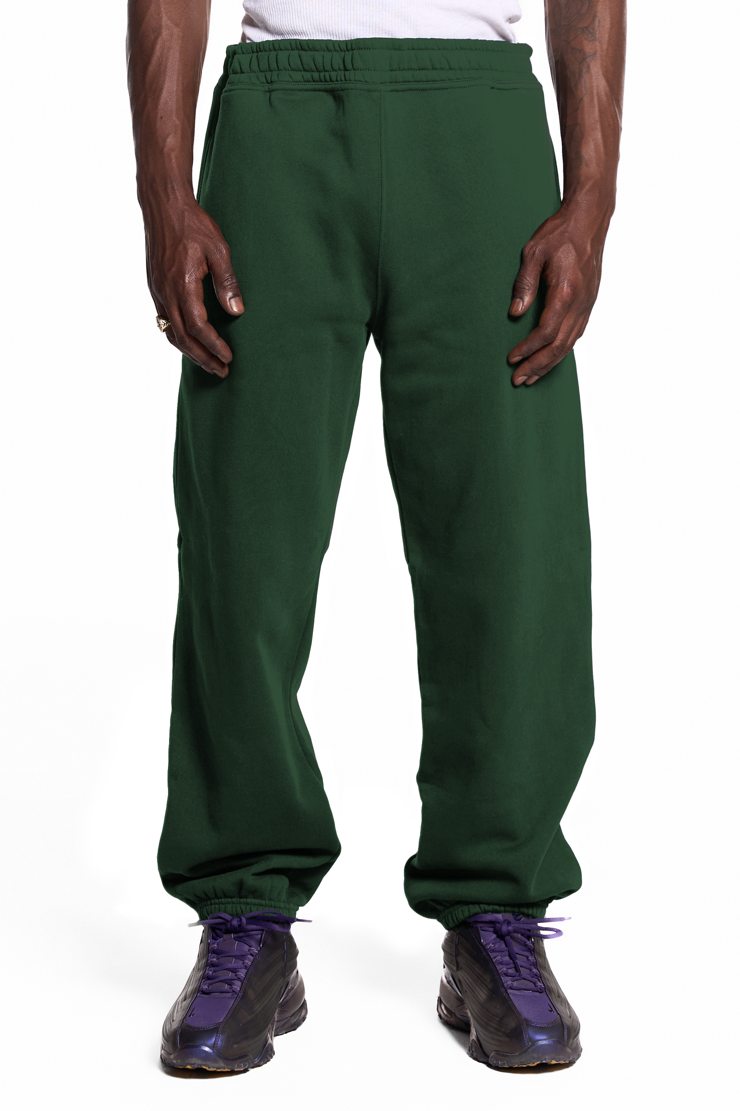 450GSM Cotton Sweatpants Cuffed