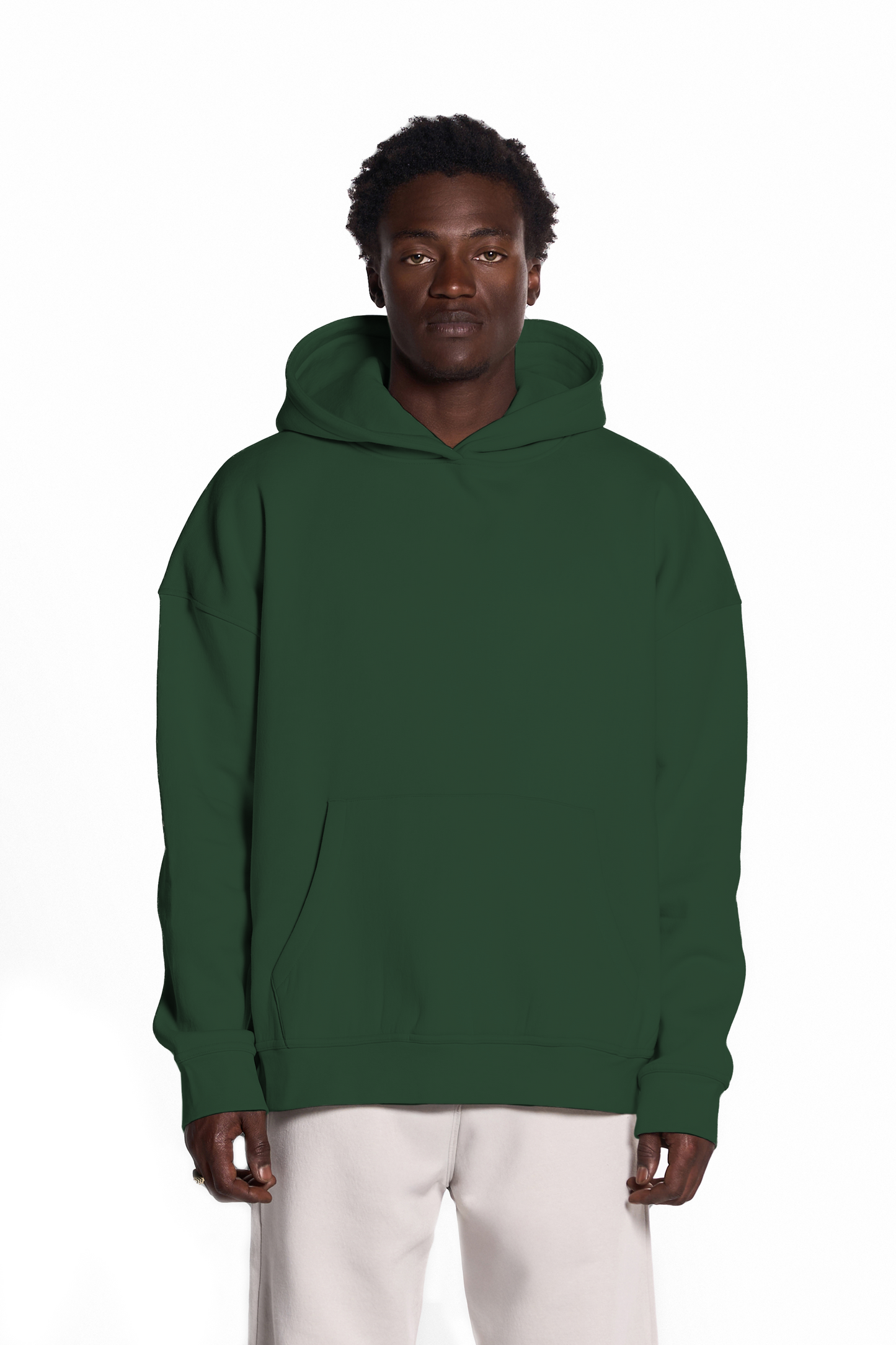 450GSM Cotton Blend Pullover Hoodie