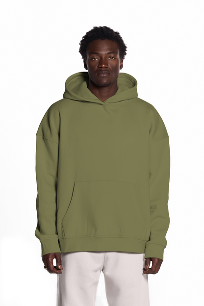 450GSM Cotton Blend Pullover Hoodie