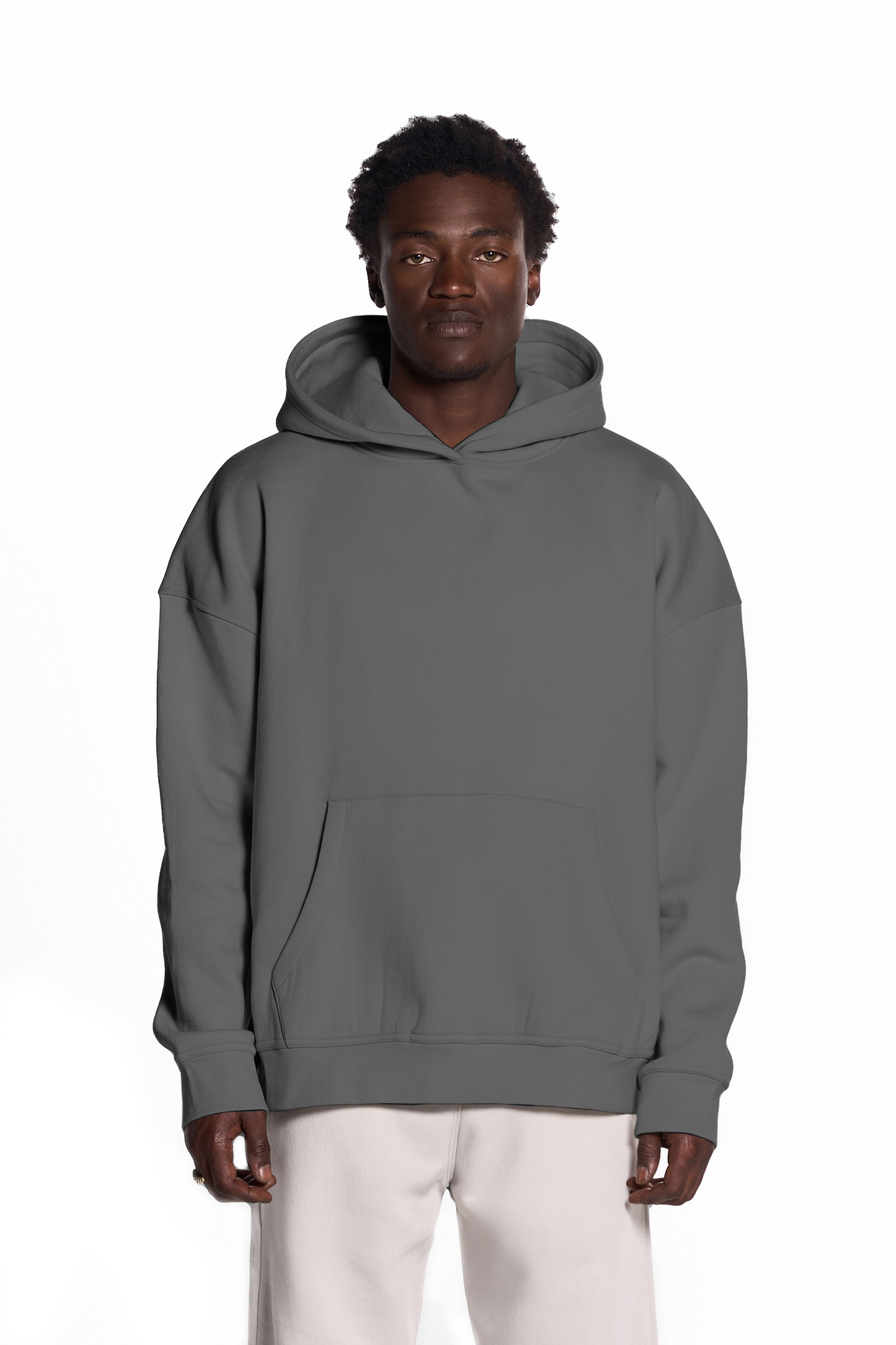 450GSM Cotton Blend Pullover Hoodie